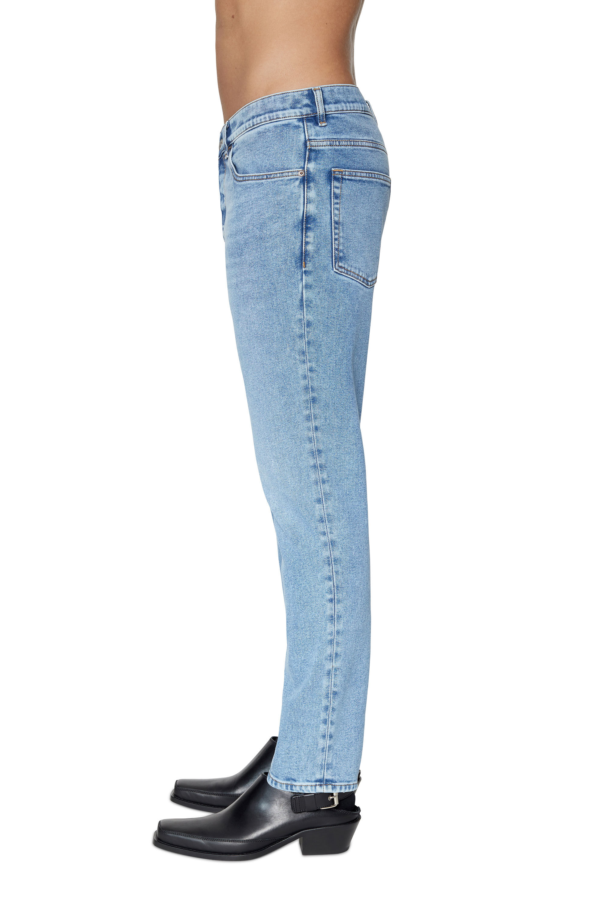 Diesel - 2005 D-FINING 09B92 Tapered Jeans, Bleu Clair - Image 5