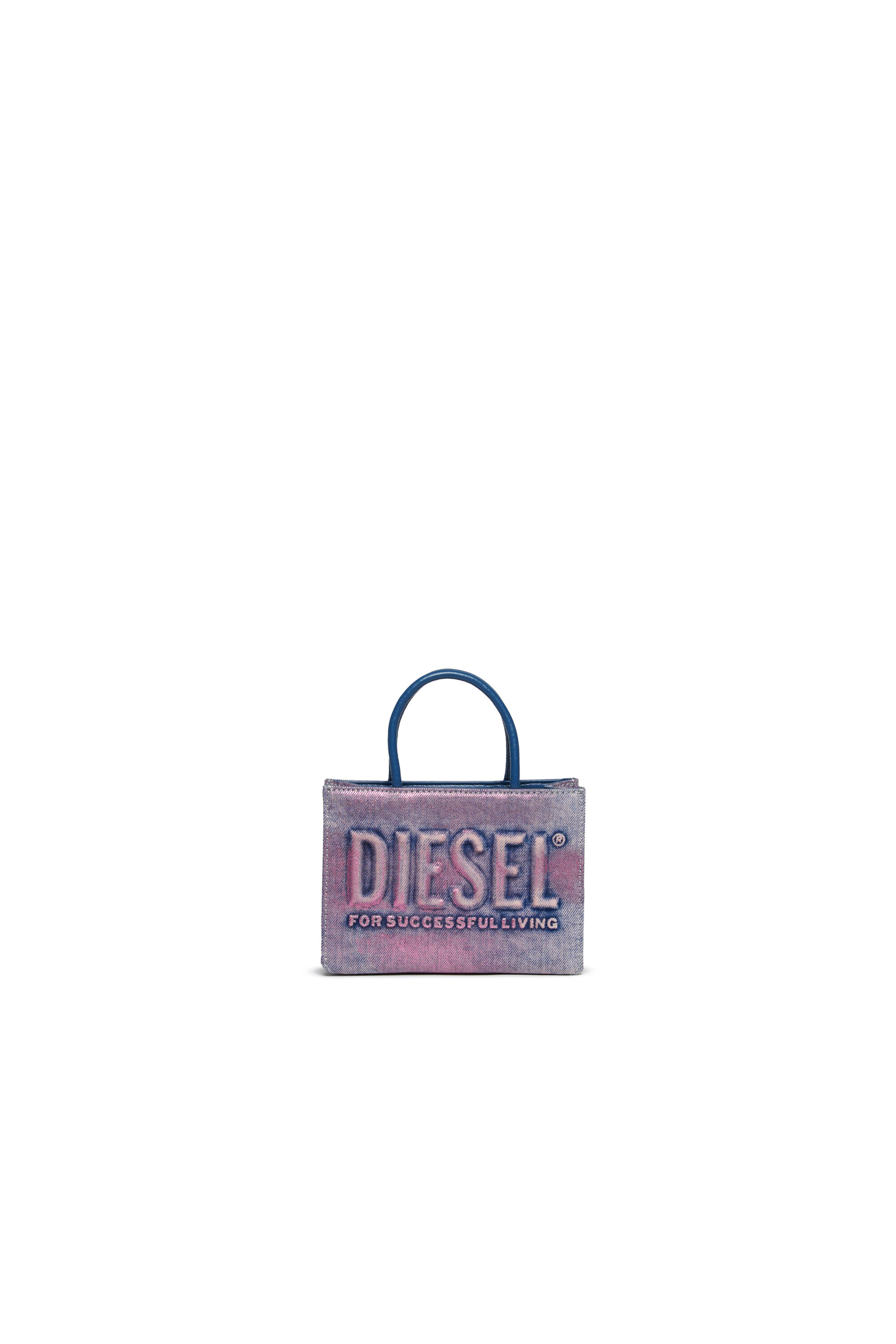 DSL 3D MINI BAG, Blu/Rosa