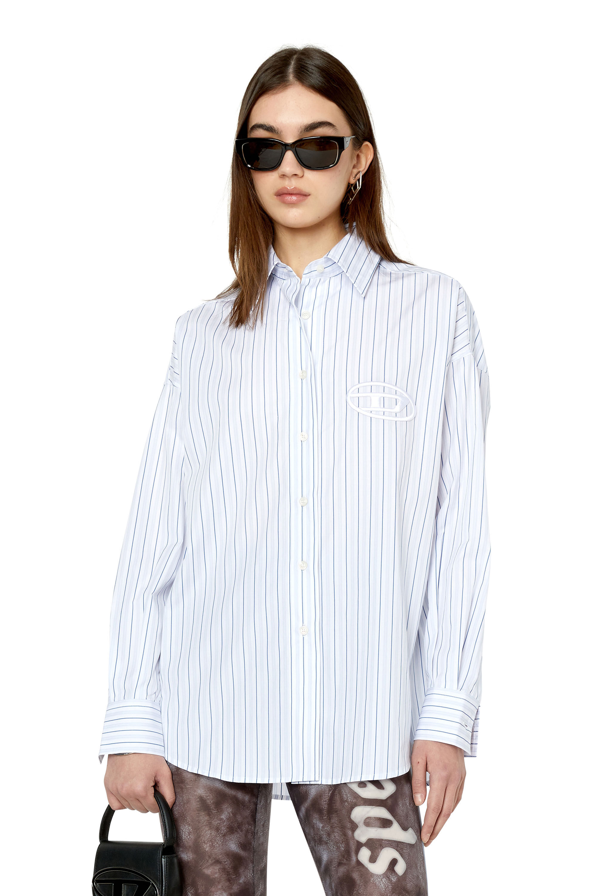 Diesel - S-DOUBLY-STRIPE, Bleu - Image 3