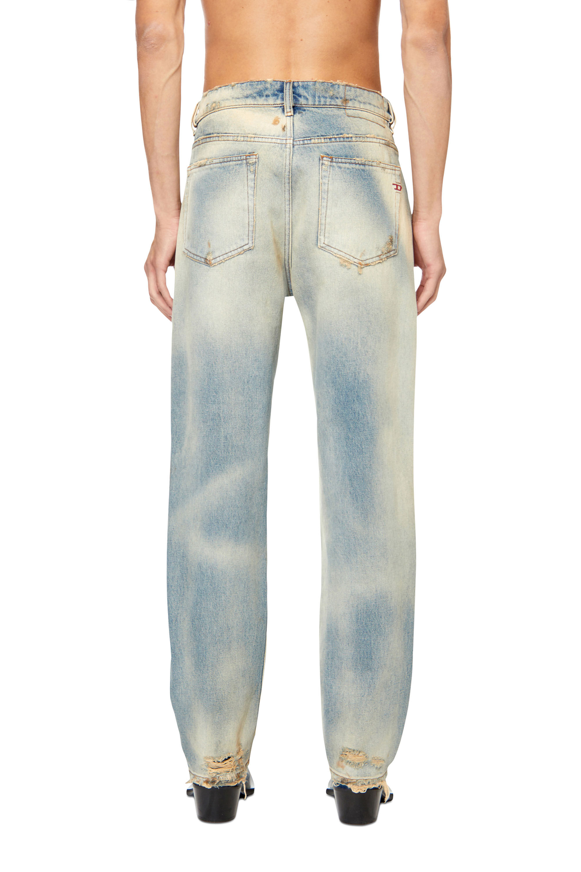 Diesel - Straight Jeans 2020 D-Viker 0ENAV, Bleu Clair - Image 4
