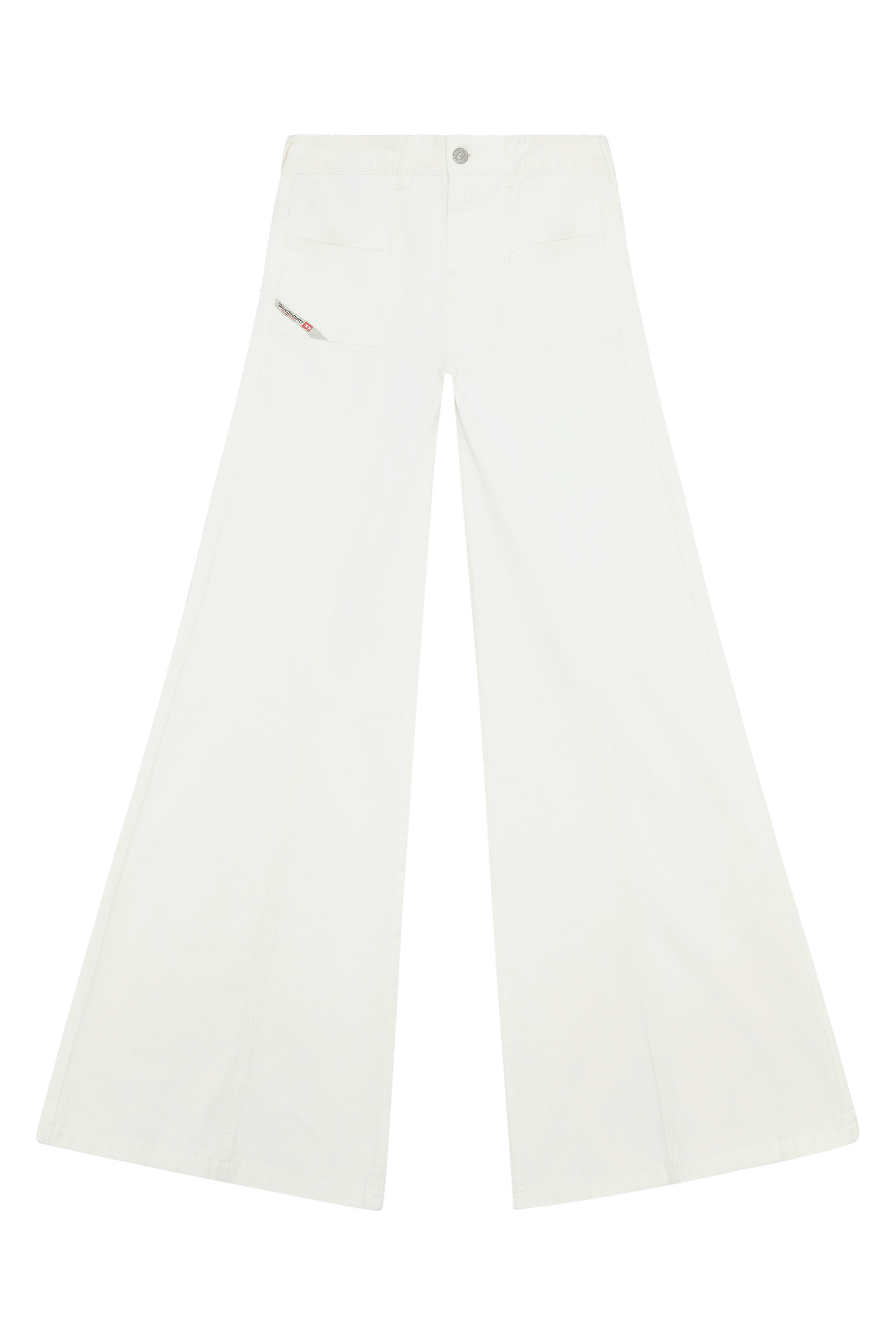 Diesel - Bootcut and Flare Jeans D-Akii 068JQ, Blanc - Image 2
