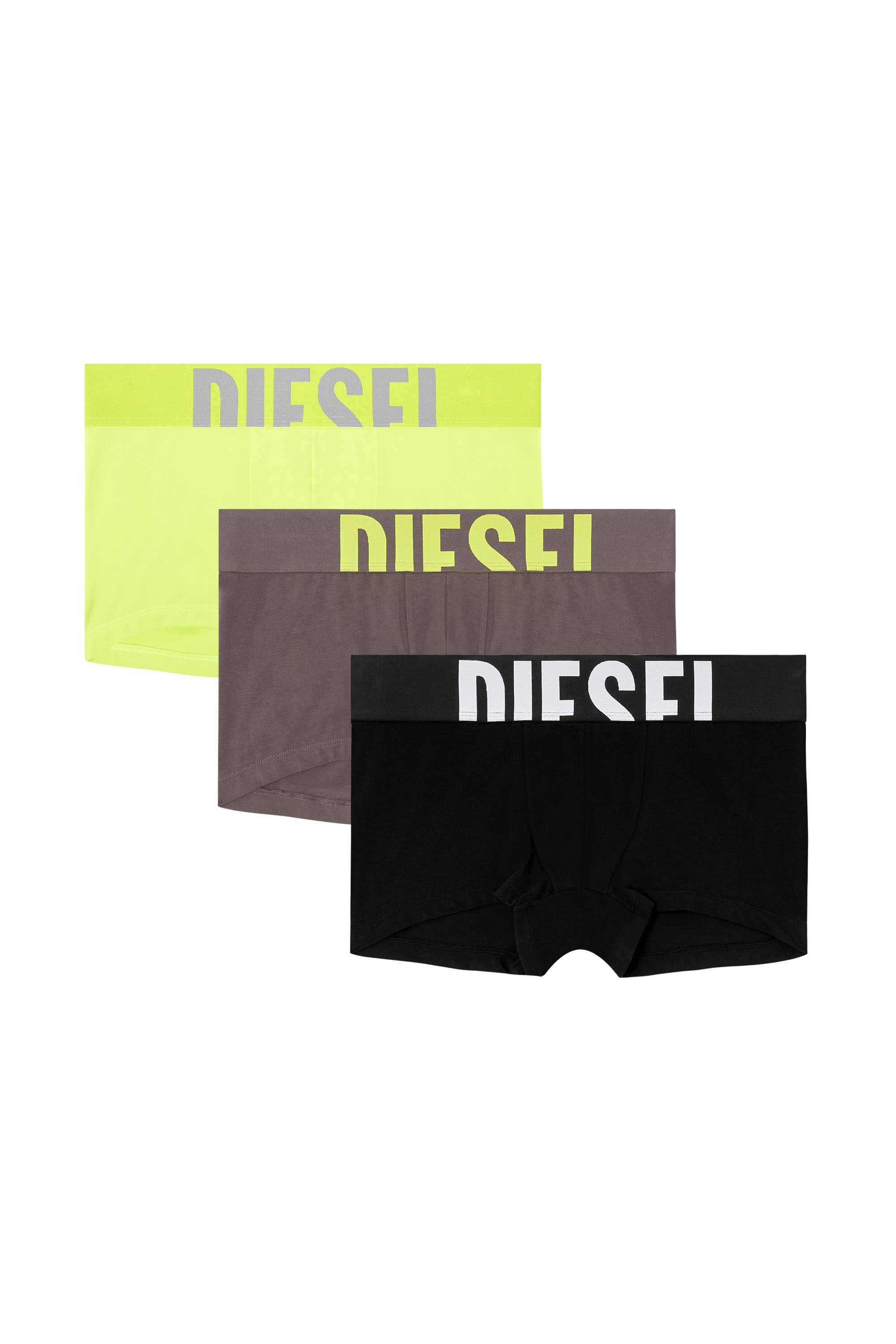 Diesel - UMBX-DAMIENTHREEPACK-5.5EL, Set di tre boxer in cotone stretch Uomo in Multicolor - 2