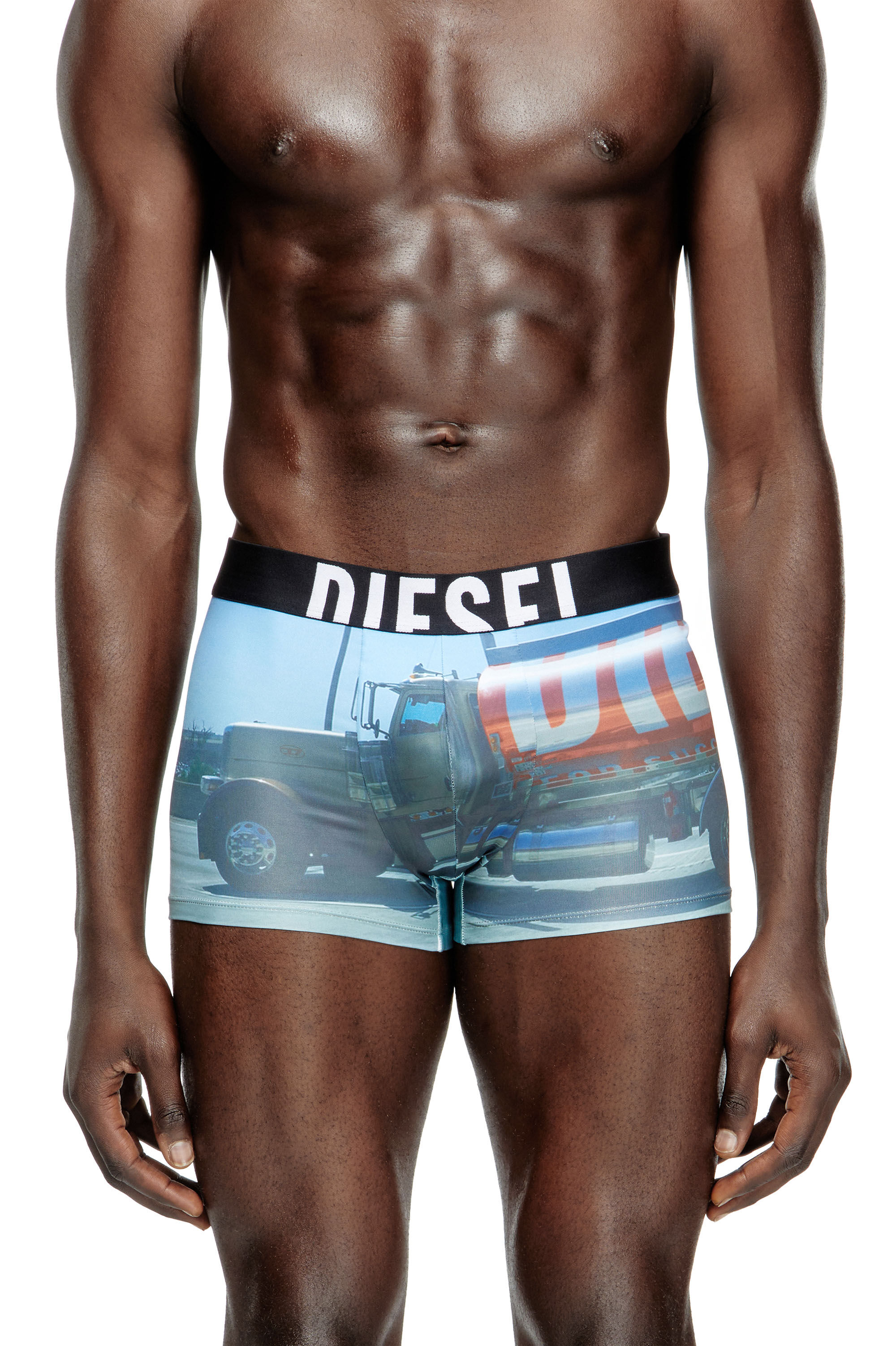 Diesel - DAMIEN-D-POP-40, Boxer à imprimé Pop Homme in Bleu - 3