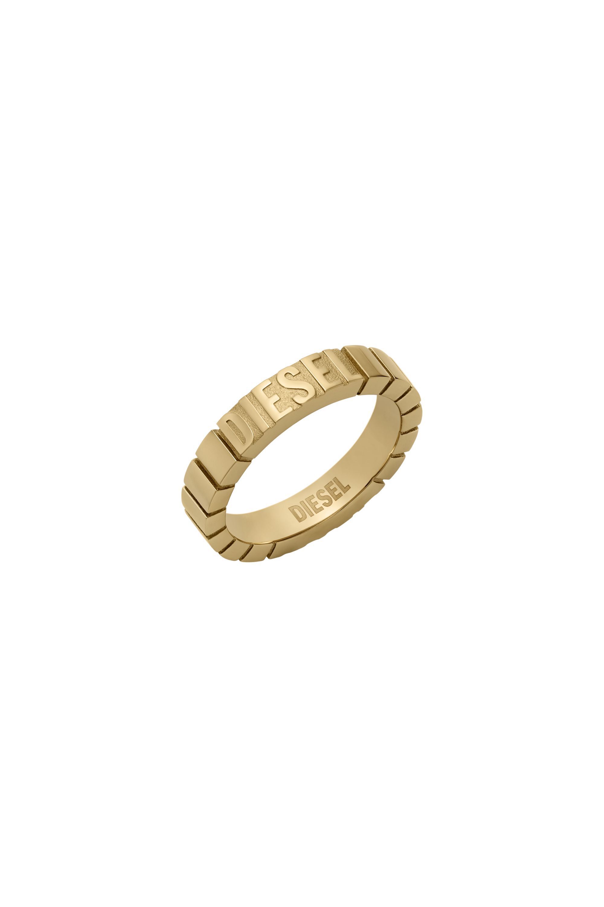 Diesel - DX1613710, Bague en acier inoxydable Mixte in Doré - 1