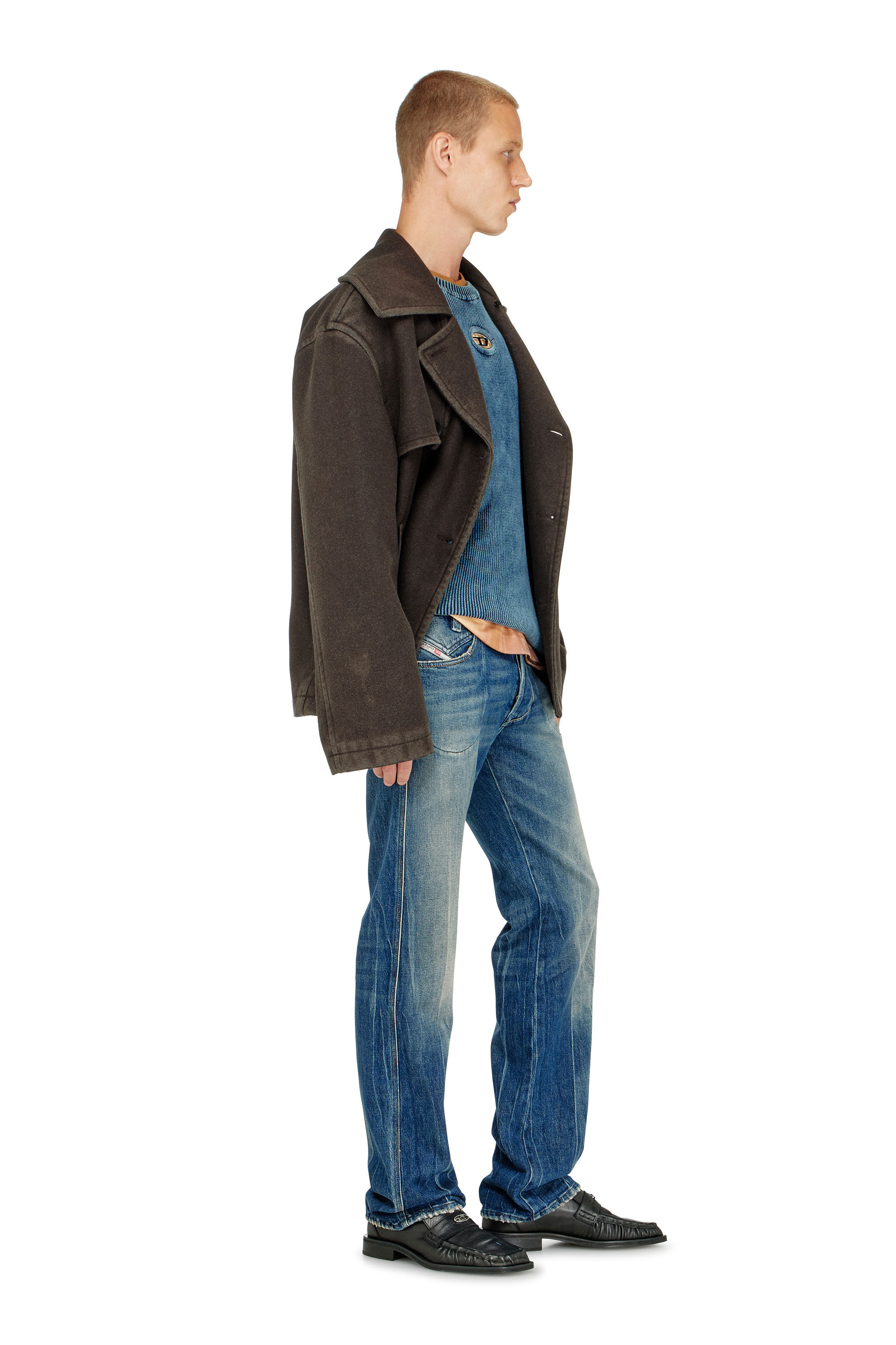 Diesel - Regular Jeans 1985 Larkee 09Q27 Homme, Bleu moyen - Image 2