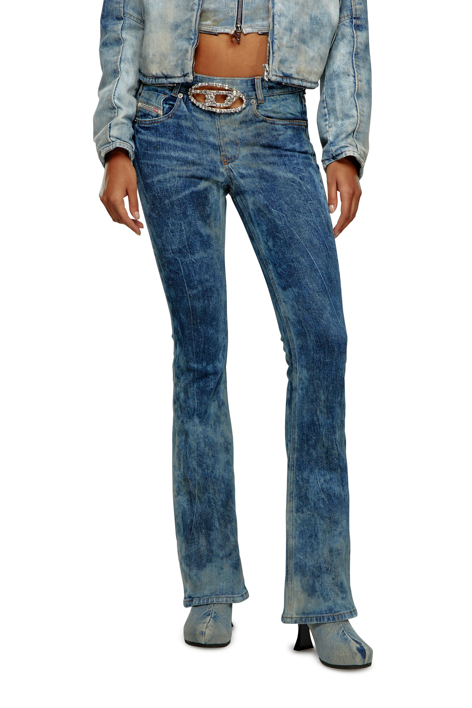 Diesel - Bootcut and Flare Jeans 1969 D-Ebbey 0PGAL, Dunkelblau - Image 3