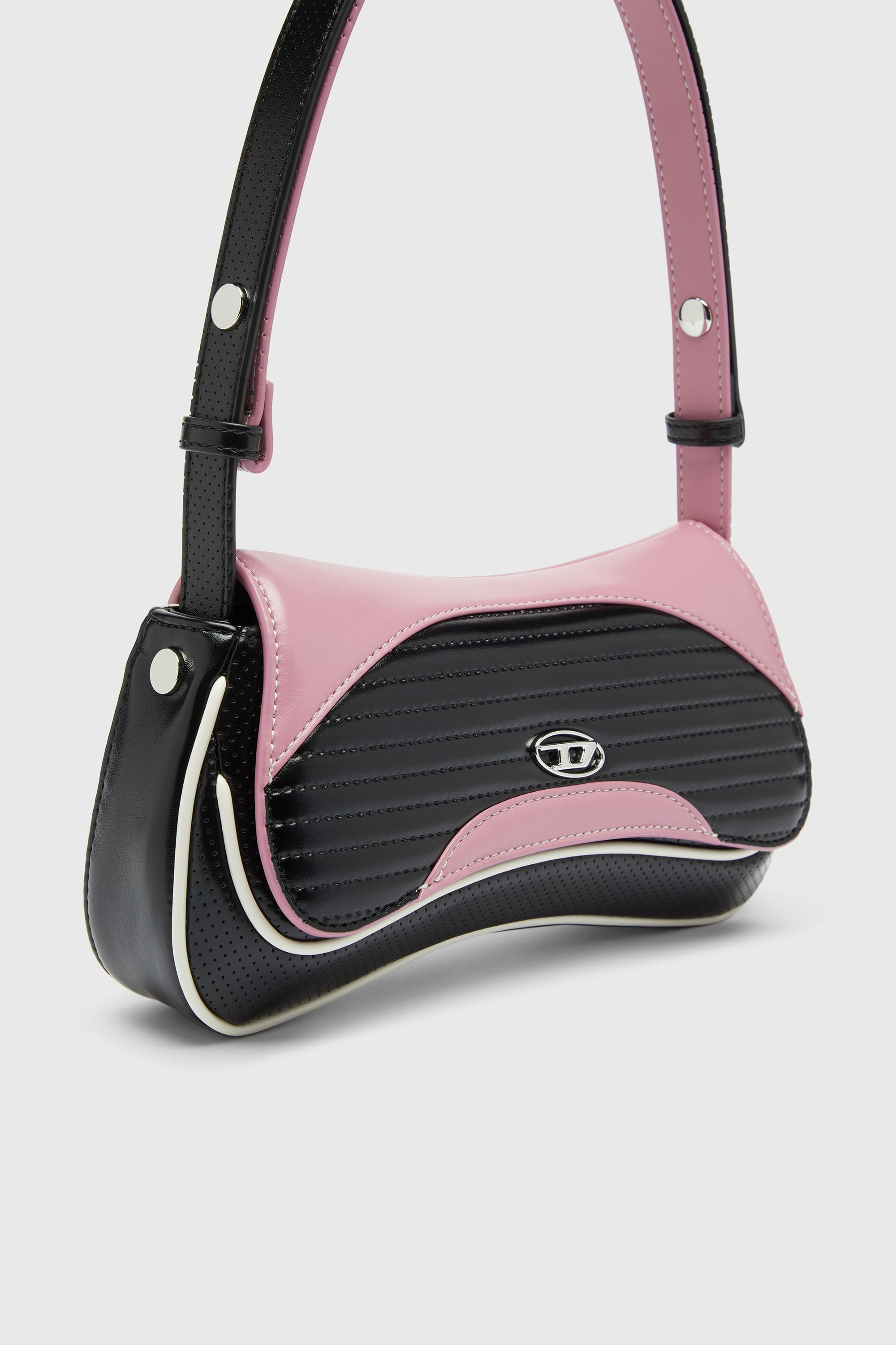 Diesel - PLAY CLUTCH, Play - Clutch con design colour-block Donna in Multicolor - 6