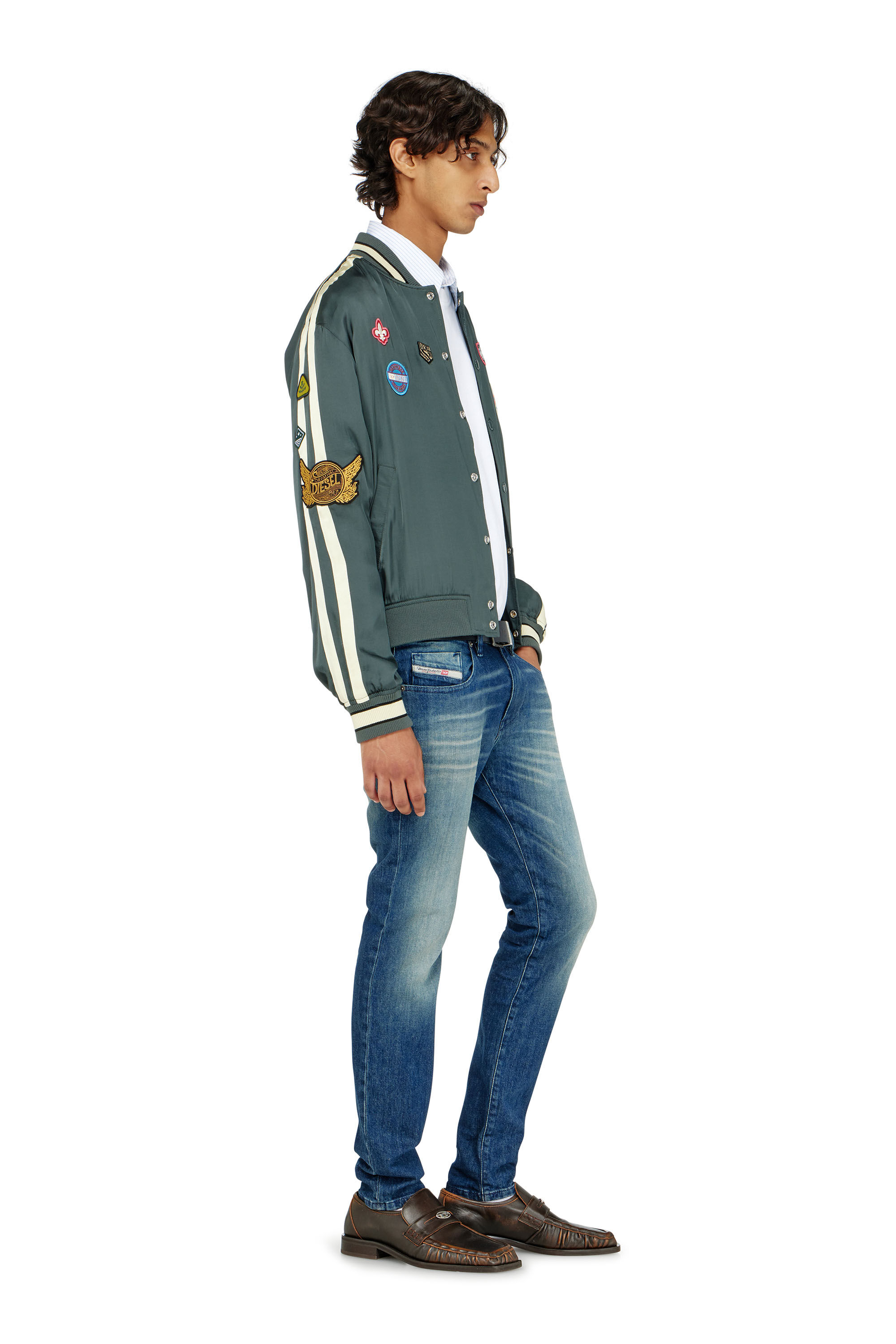 Diesel - Herren Slim Jeans 2019 D-Strukt 0KBBR, Dunkelblau - 2
