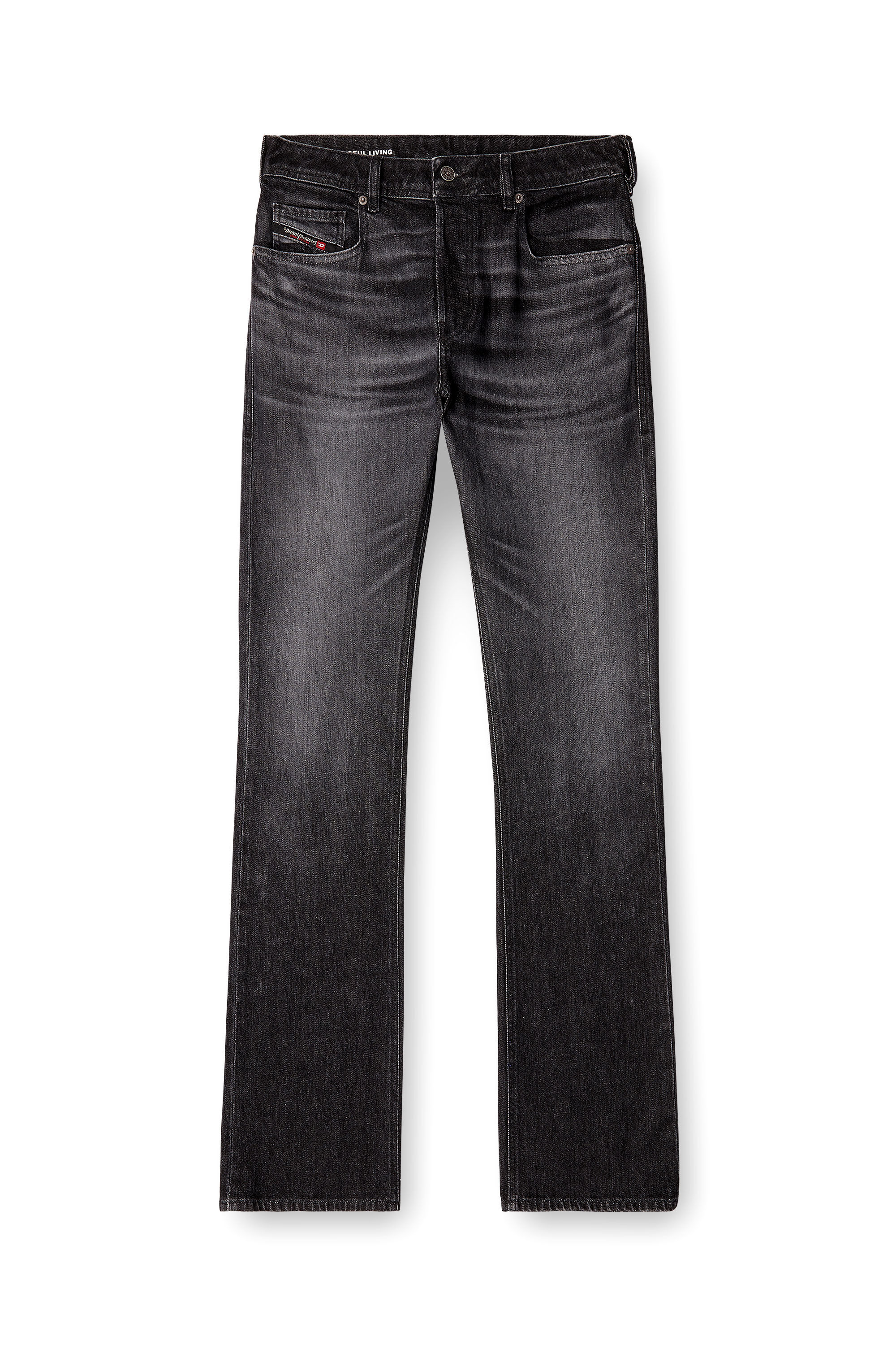 Diesel - Bootcut Jeans 2007 Zatiny 09N48 Homme, Noir/Gris foncé - Image 2