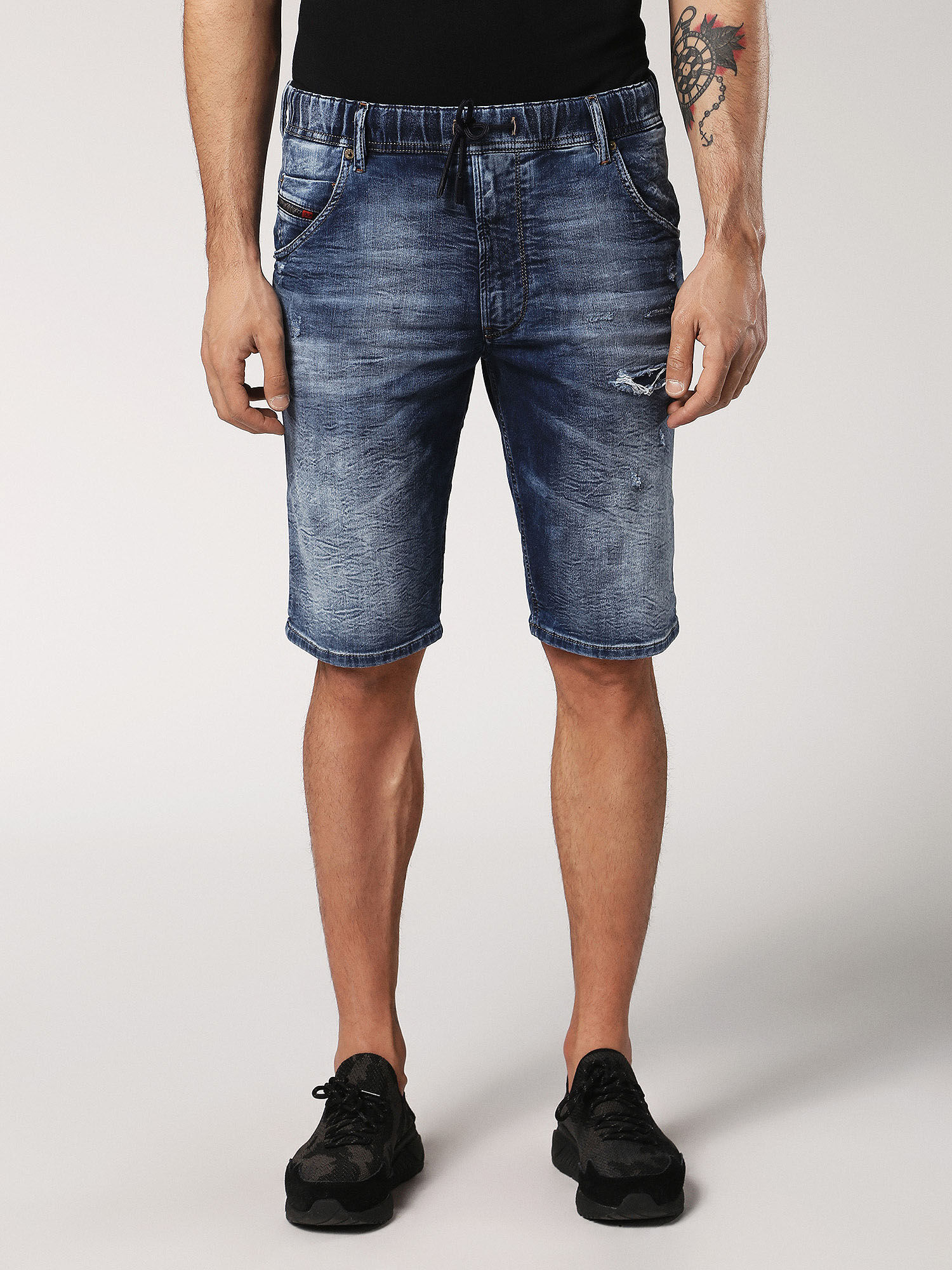 diesel krooshort denim shorts