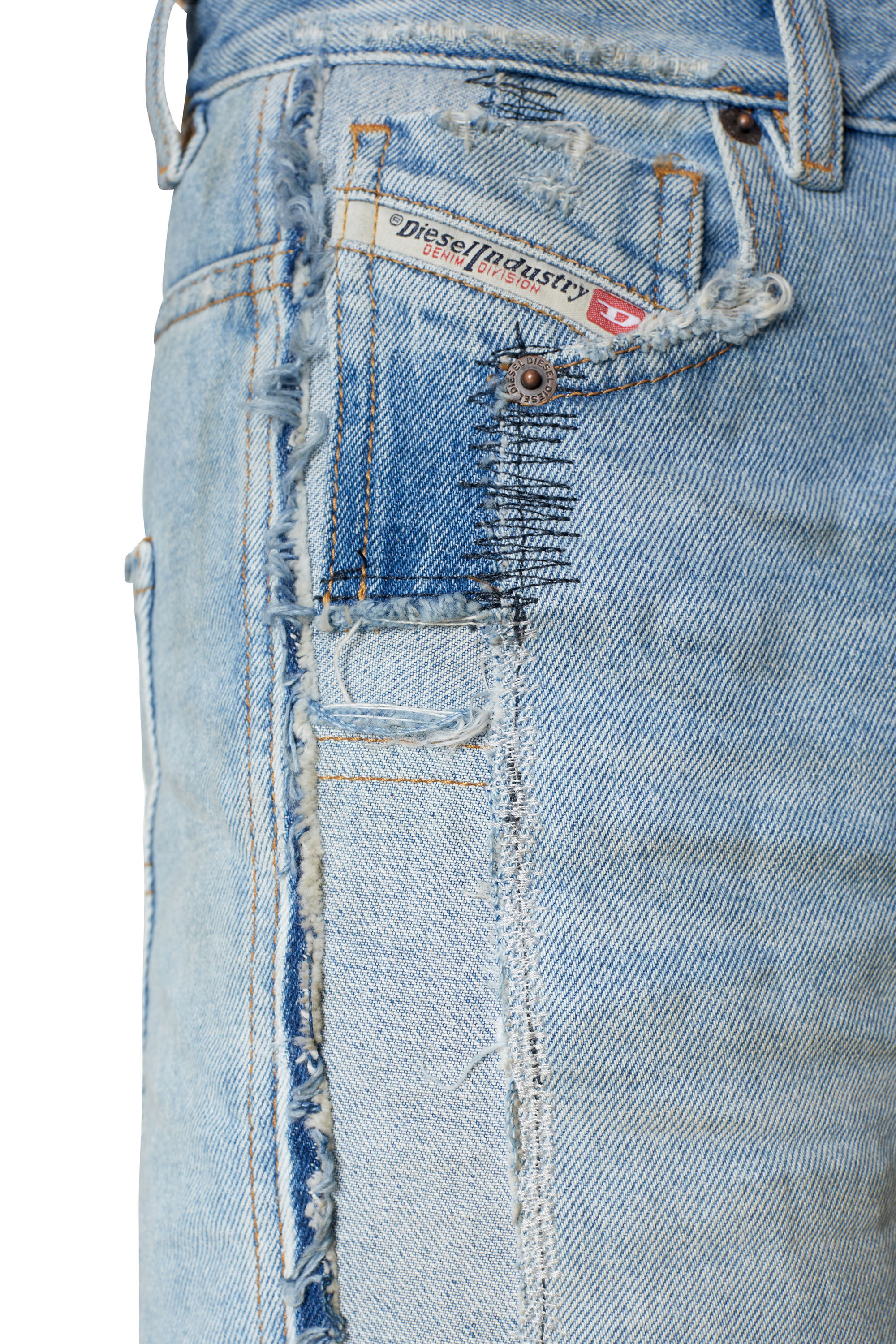 Diesel - 1956 D-Tulip 09E24 Straight Jeans, Bleu moyen - Image 6