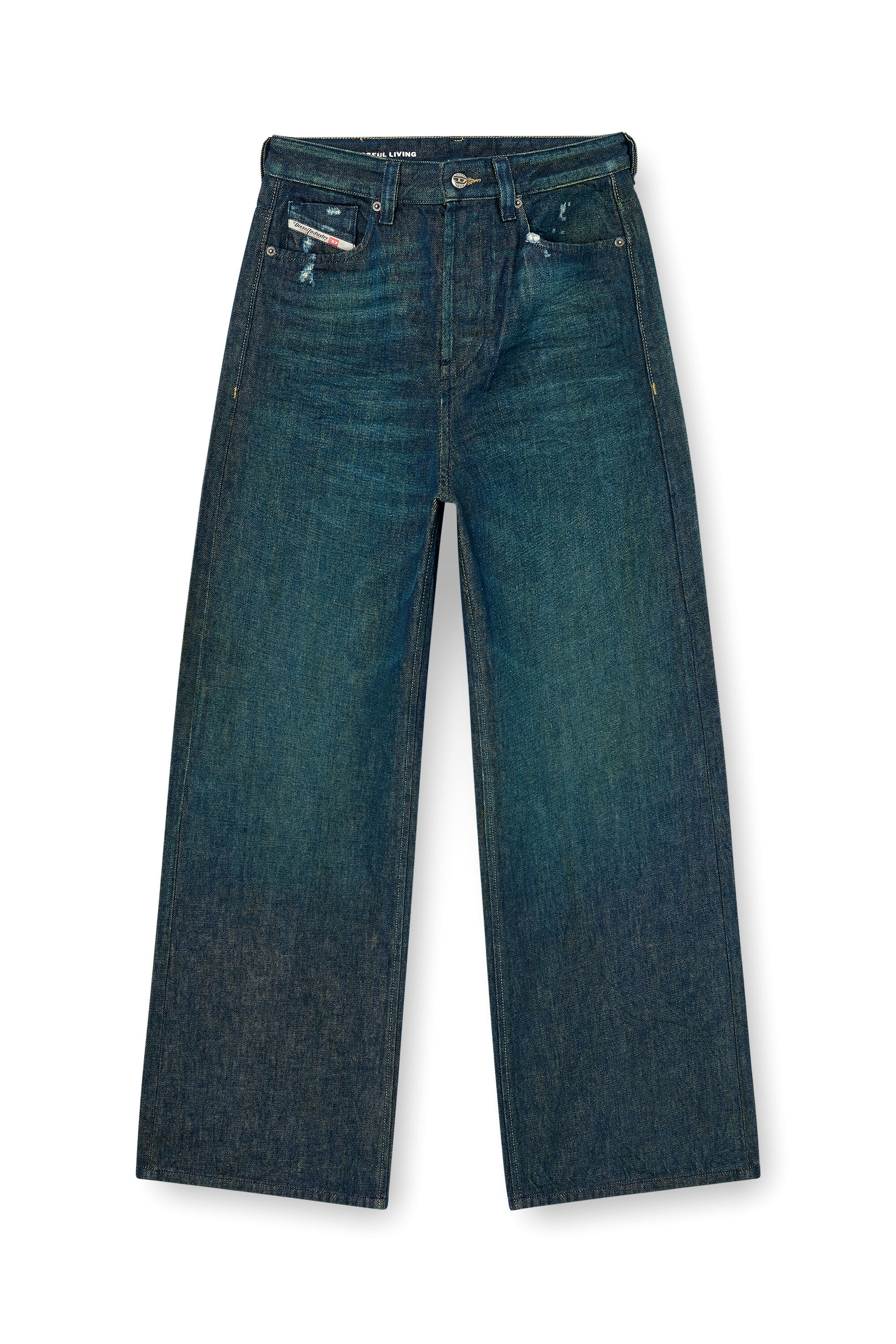 Diesel - Relaxed Jeans 1996 D-Sire 0ADBY Femme, Bleu Fonc&eacute; - Image 4