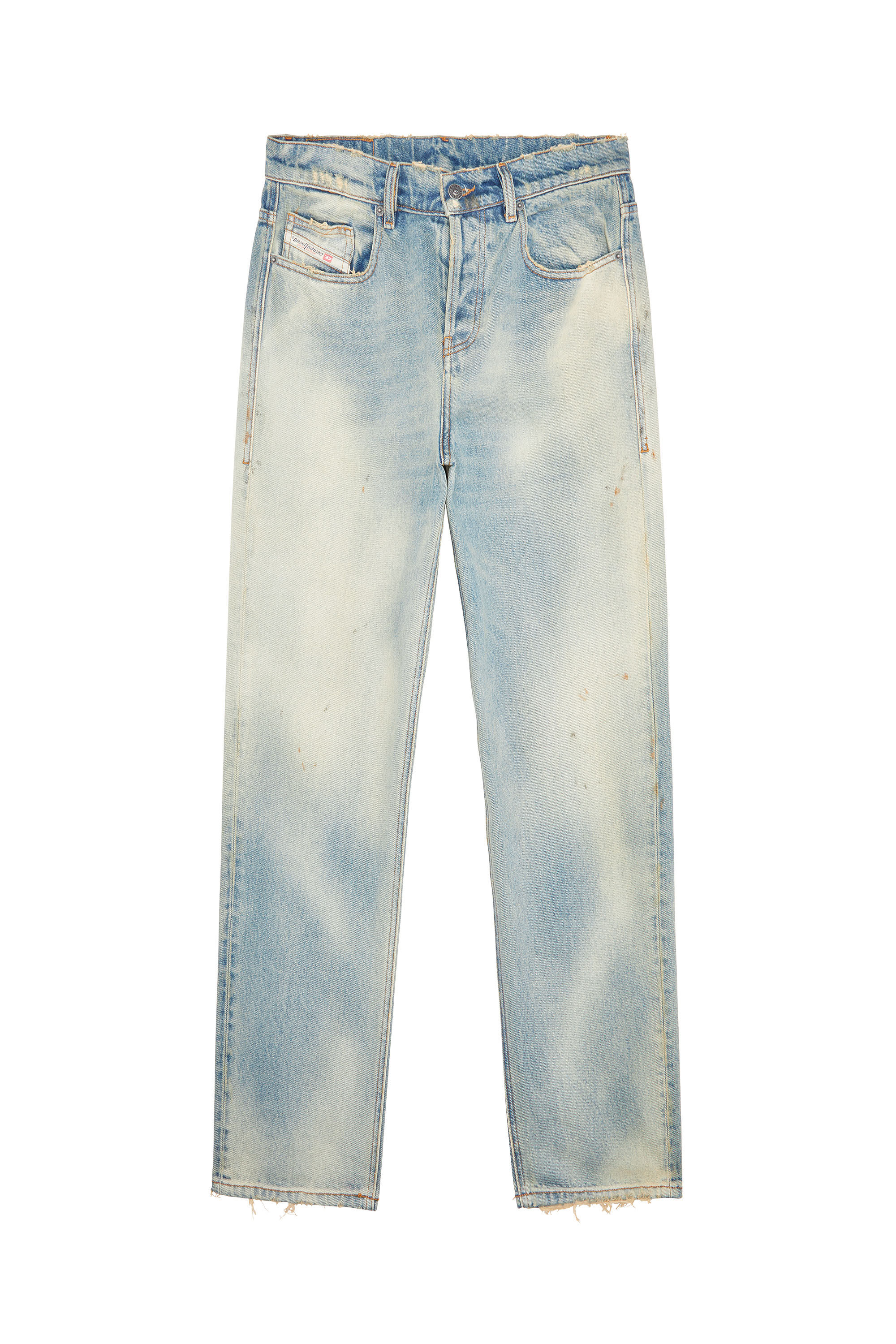 Diesel - Straight Jeans 2020 D-Viker 0ENAV, Bleu Clair - Image 2