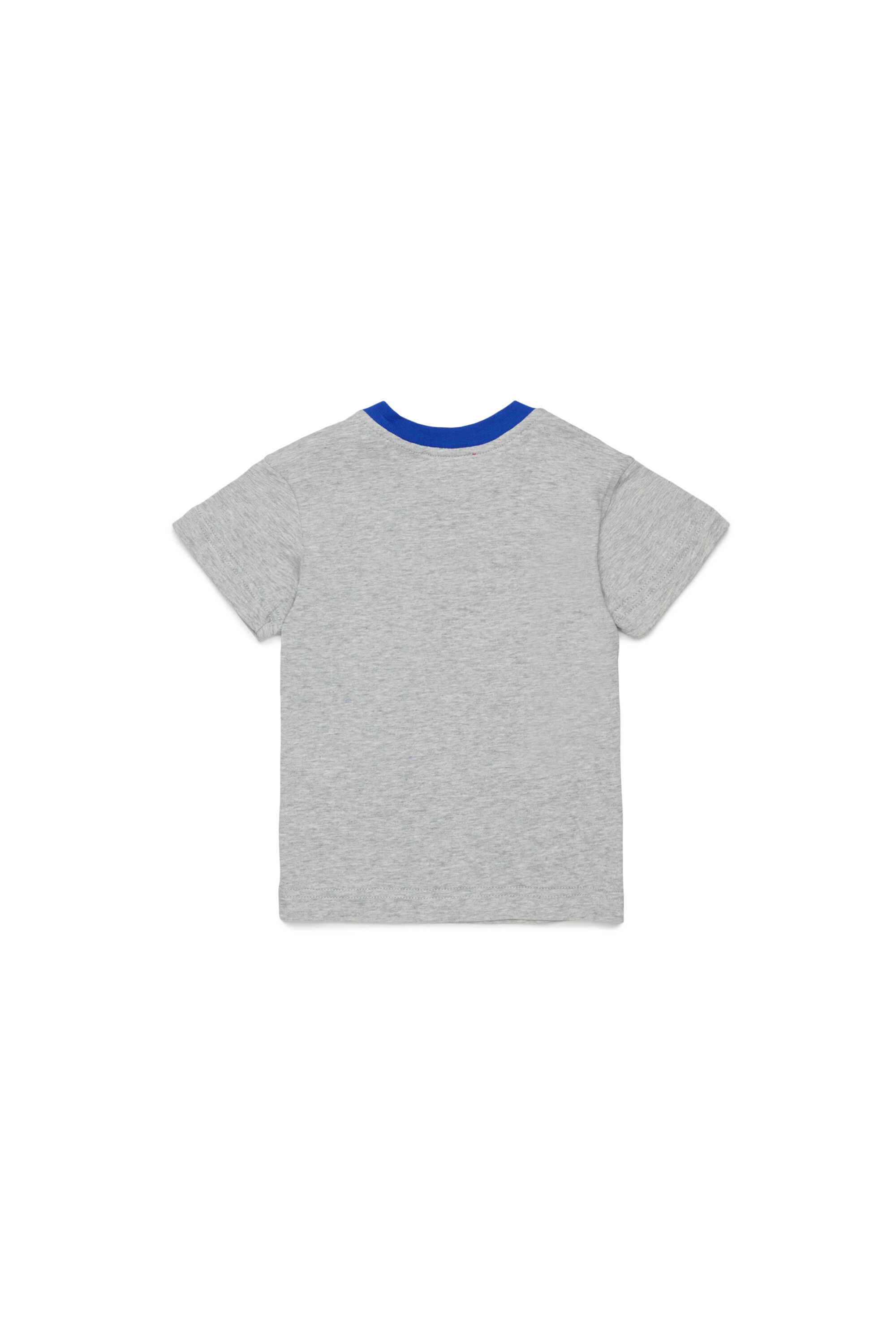 Diesel - TURSIB, T-shirt en coton avec logo r&eacute;tro imprim&eacute; Homme in Gris - 2