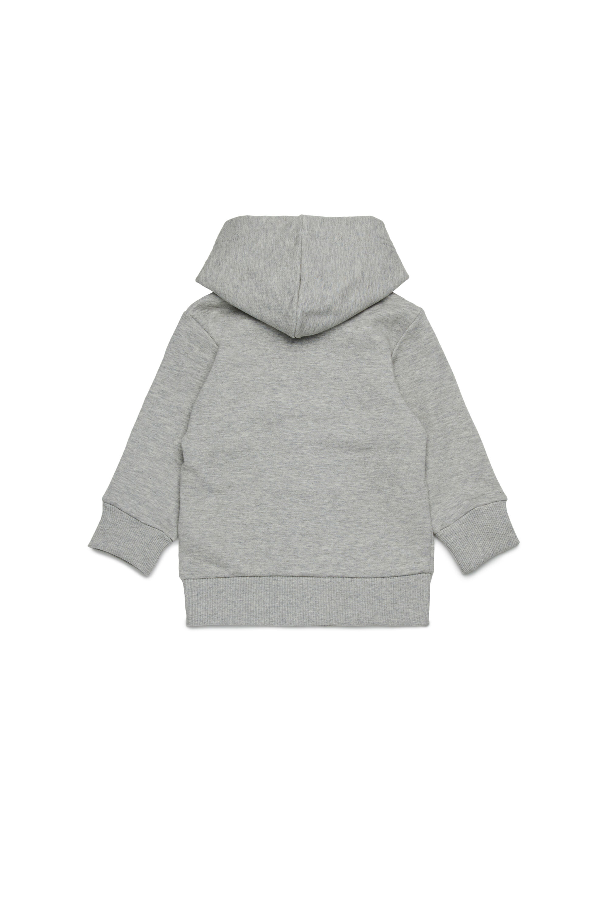 Diesel - SPRAVONB, Hoodie in cotone con zip integrale Uomo in Grigio - 2
