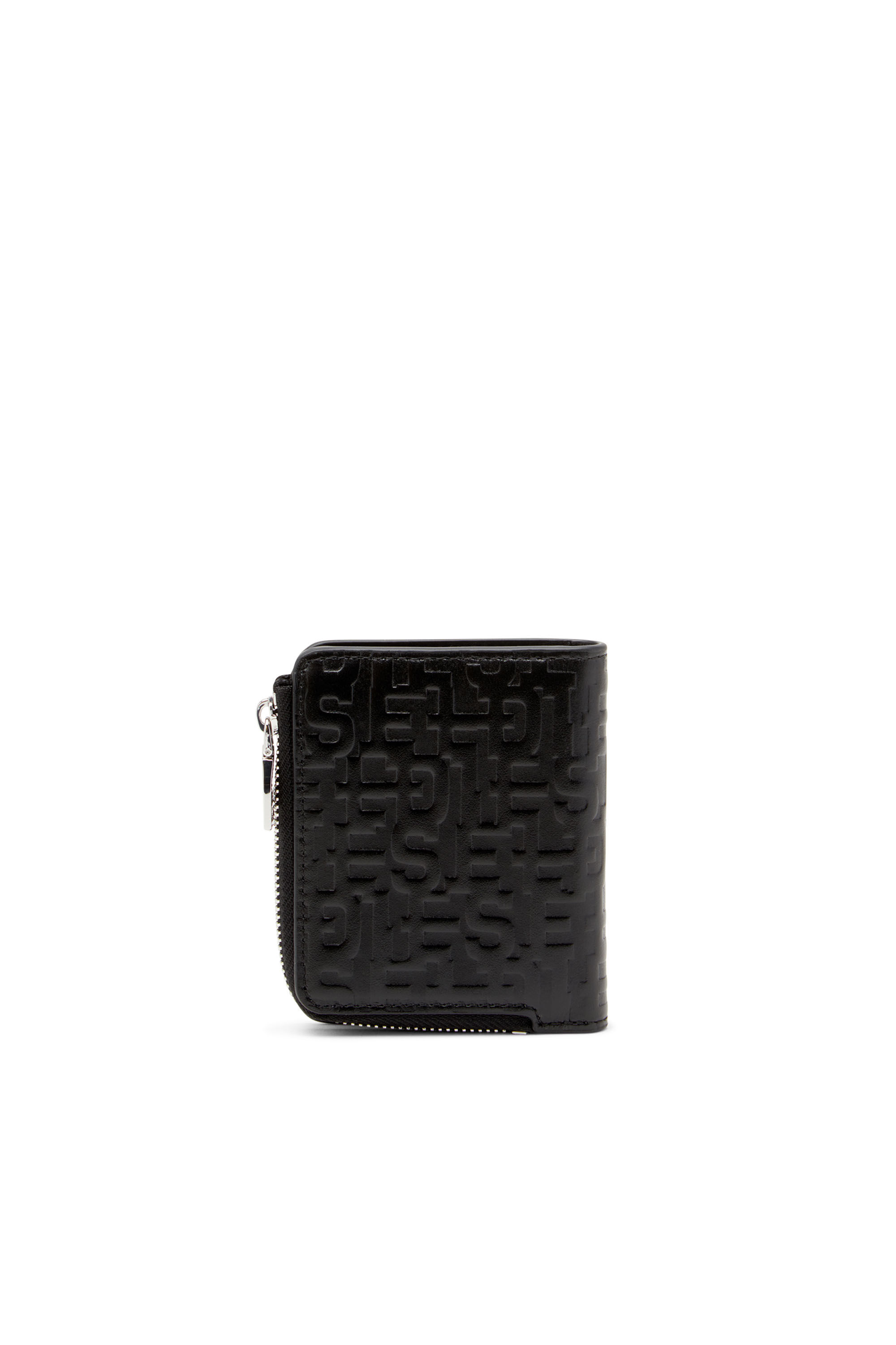 Diesel - PC MONOGRAM CARD HOLDER ZIP L, Nero - Image 2