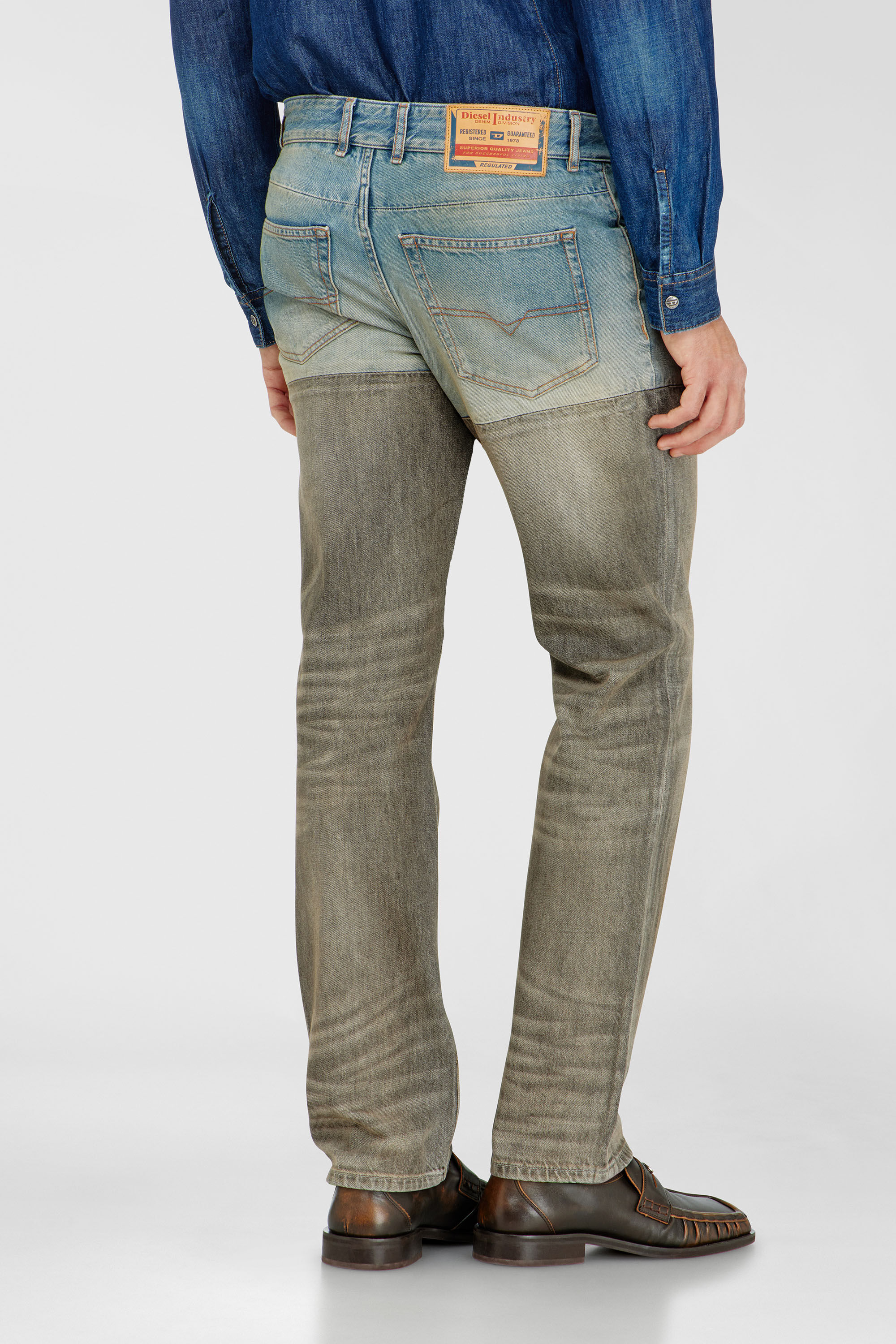 Diesel - Herren Slim Jeans 1993 D-Vyl 0ADDX, Grau/Blau - 4