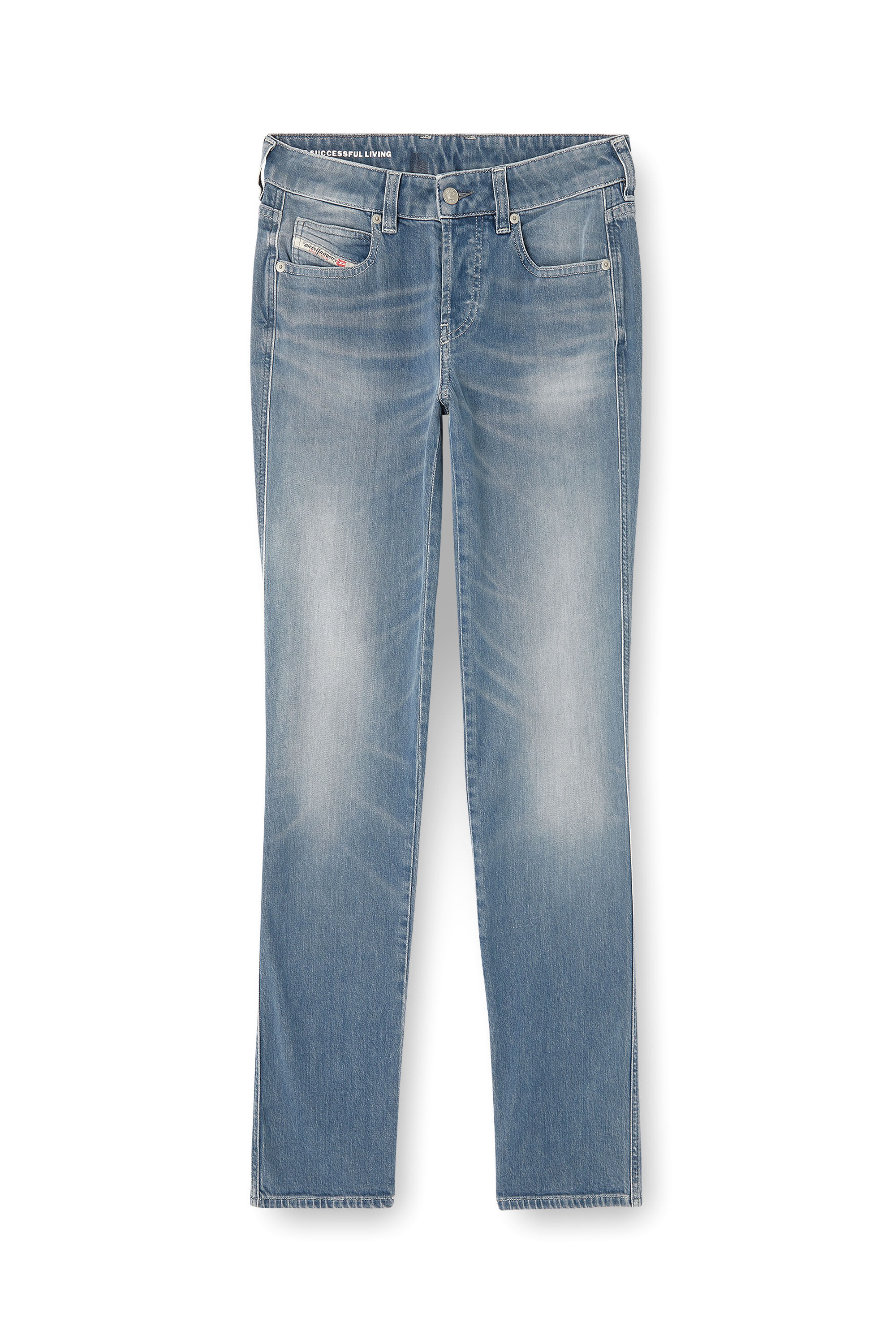 Diesel - Damen Slim Jeans 1992 D-Jiann 09N75, Mittelblau - 4