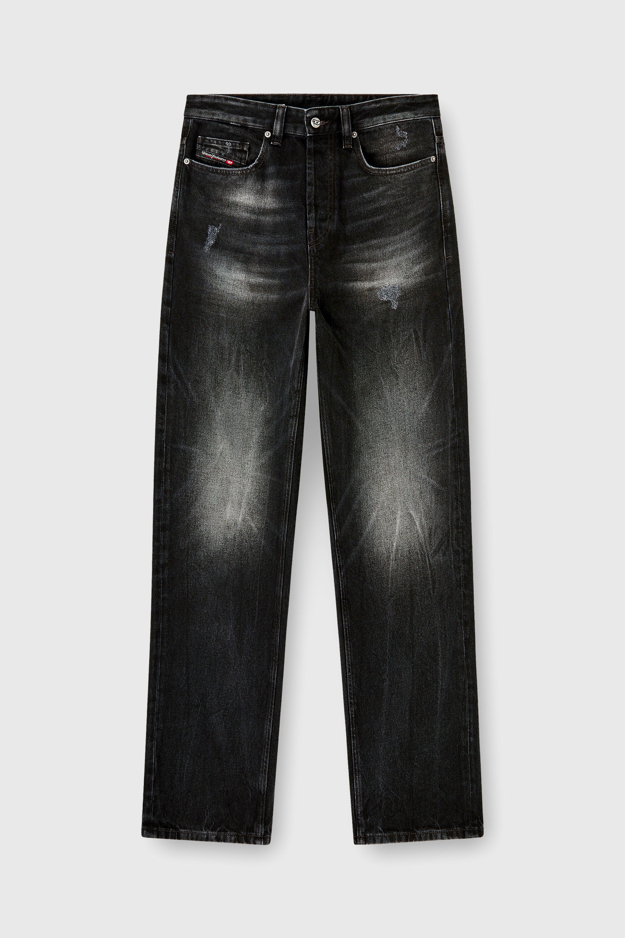 Diesel - Relaxed Jeans 2001 D-Macro 0BEBB Uomo, Nero - Image 6
