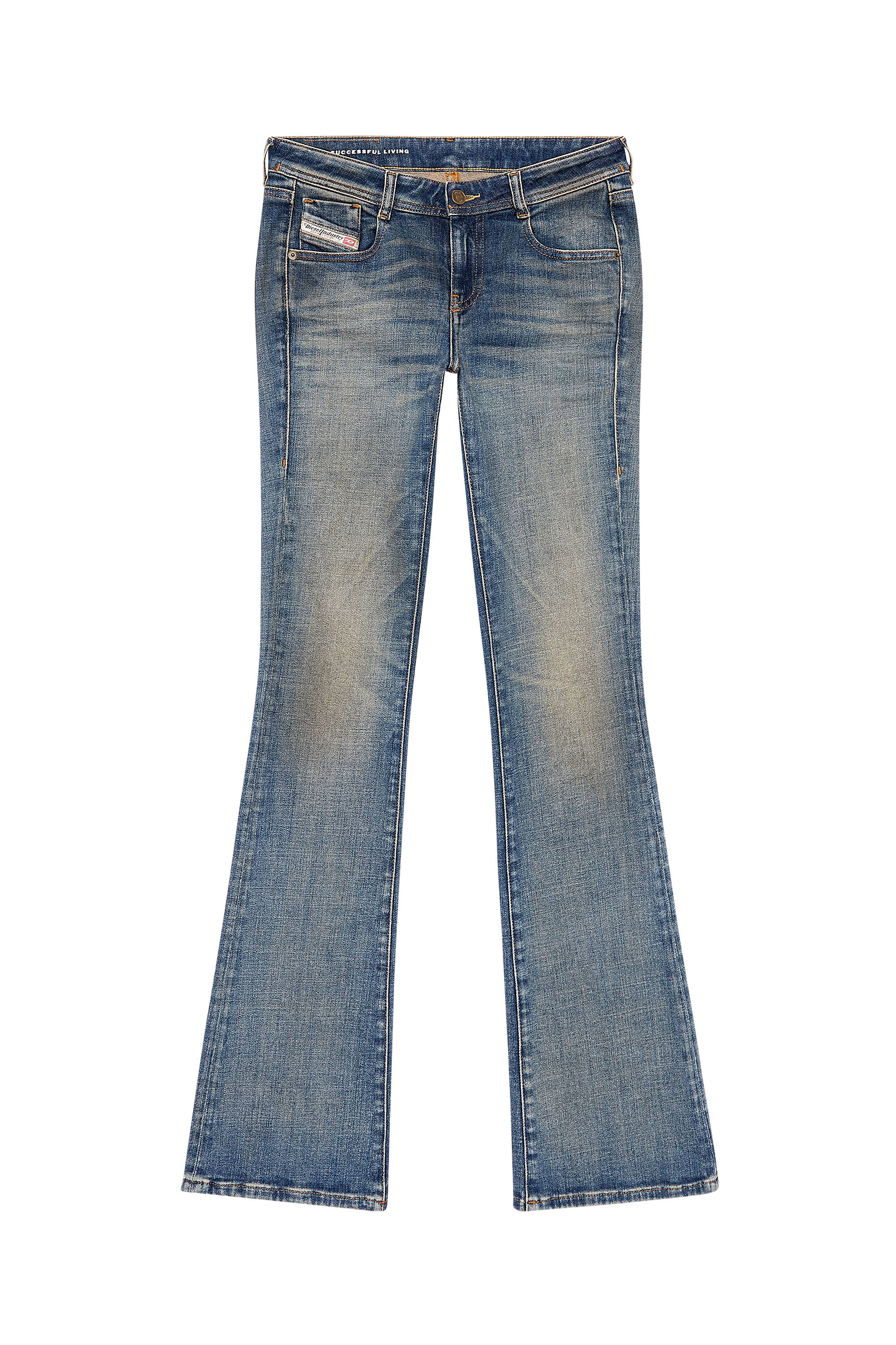 Diesel - Bootcut and Flare Jeans 1969 D-Ebbey 09H69, Blu Scuro - Image 2