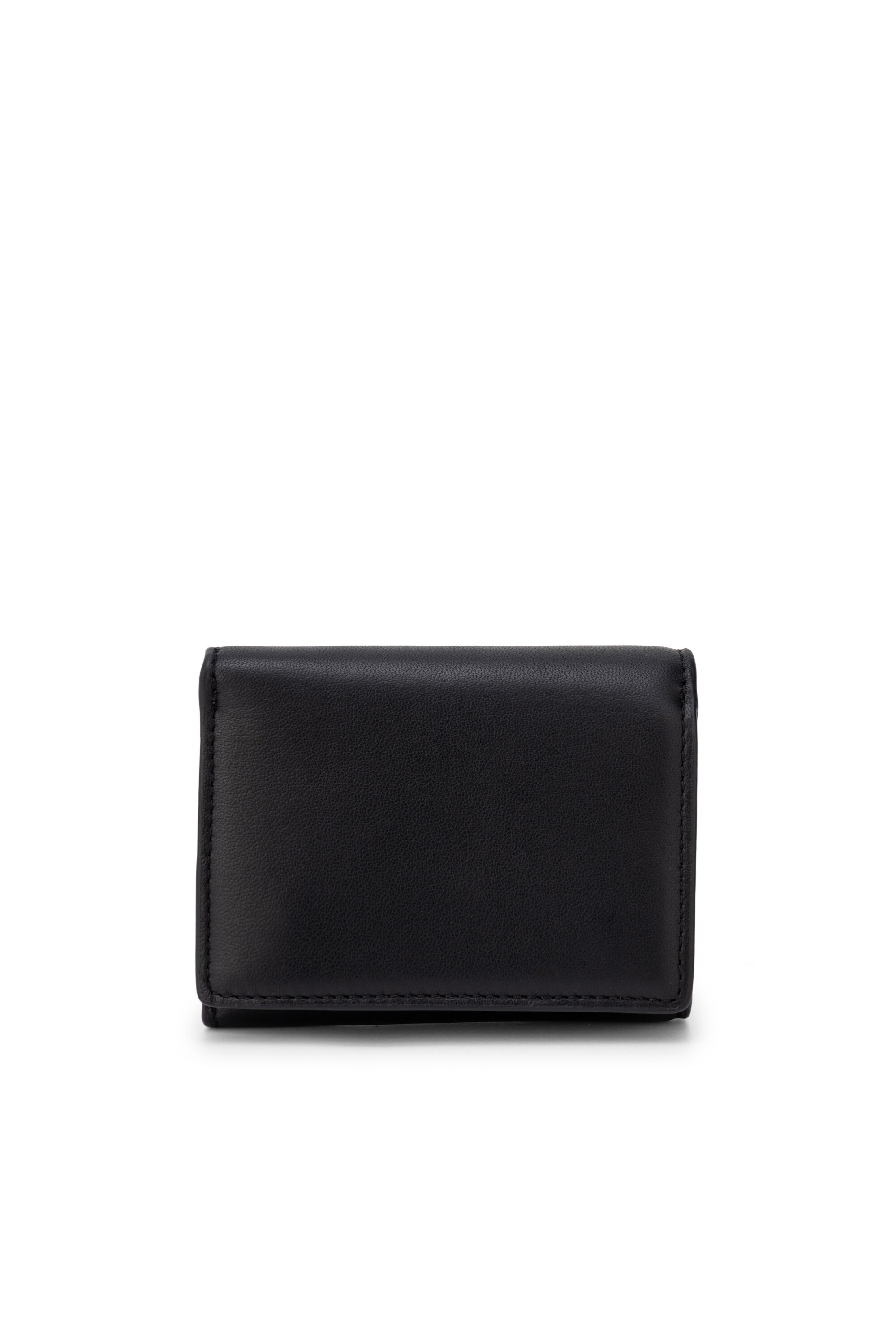 Diesel - BISCOTTO BI FOLD COIN S 3D, Herren Portemonnaie im Faltdesign aus semi-glänzendem Leder in null - 2