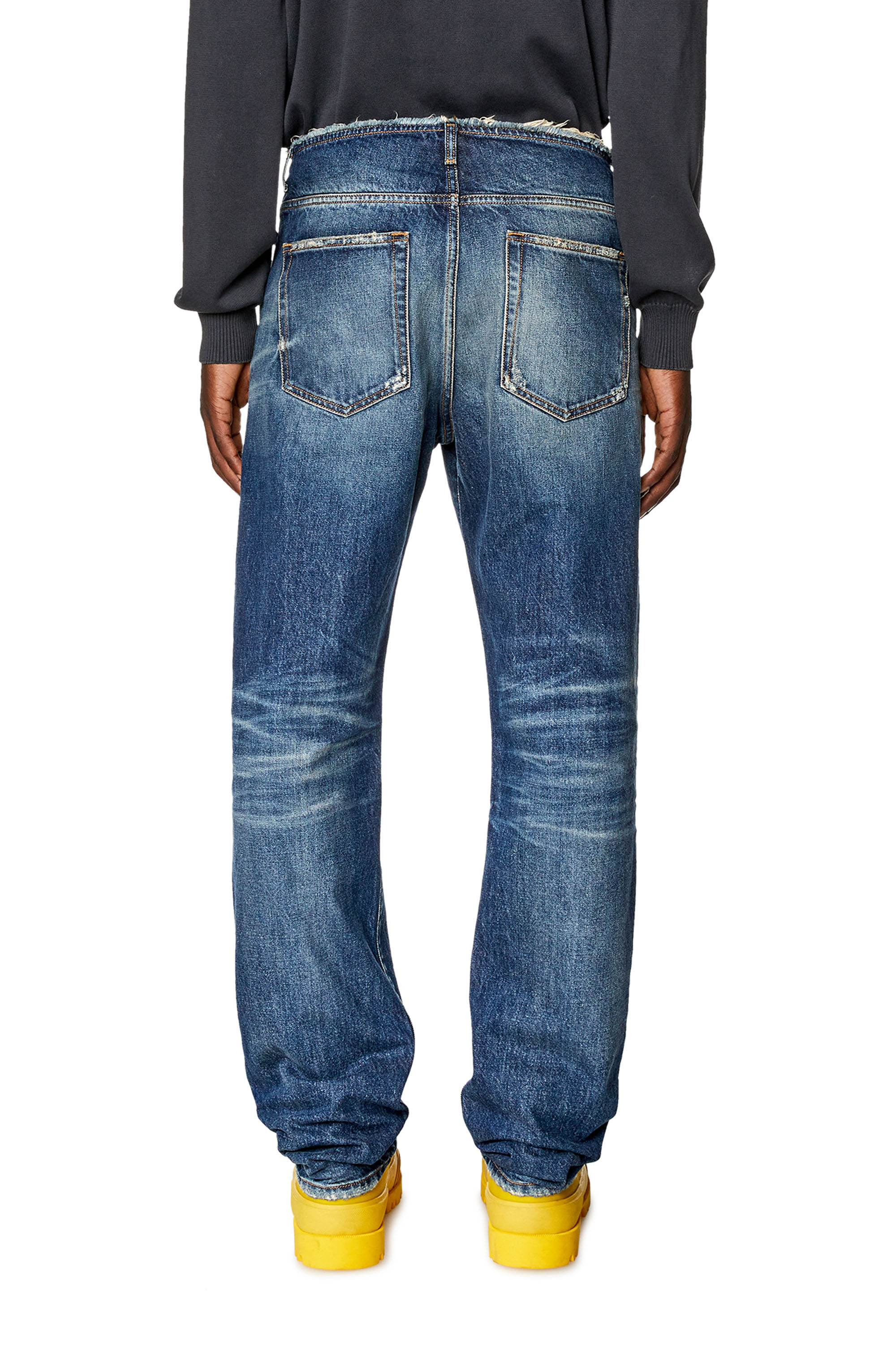 Diesel - Straight Jeans D-Pend 09G92, Blu Scuro - Image 4