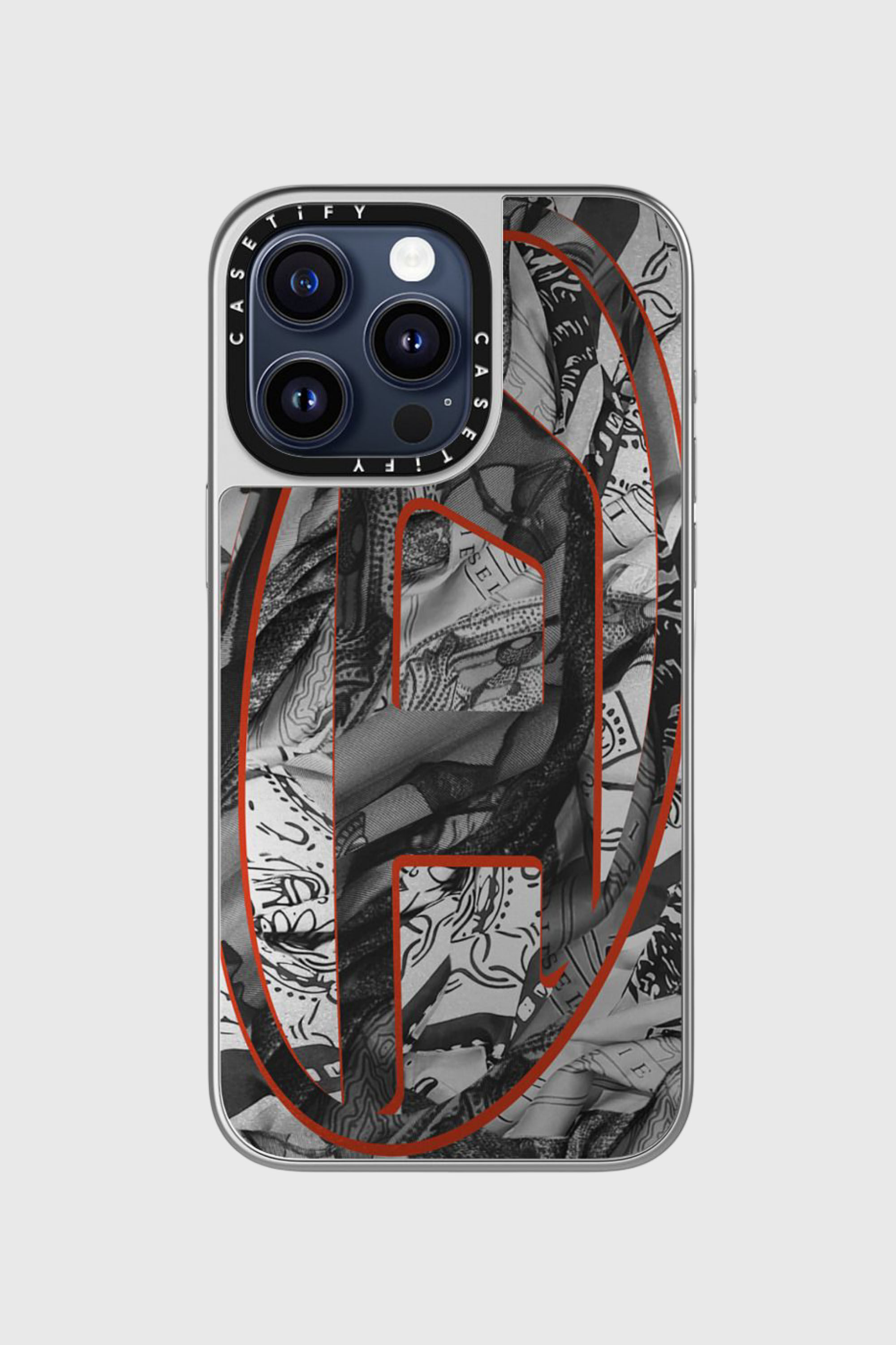 Diesel - 60337 CASETIFY MOULDED CASE, Coque MagSafe Bandana iPhone 15 Pro Max Mixte in Polychrome - 1