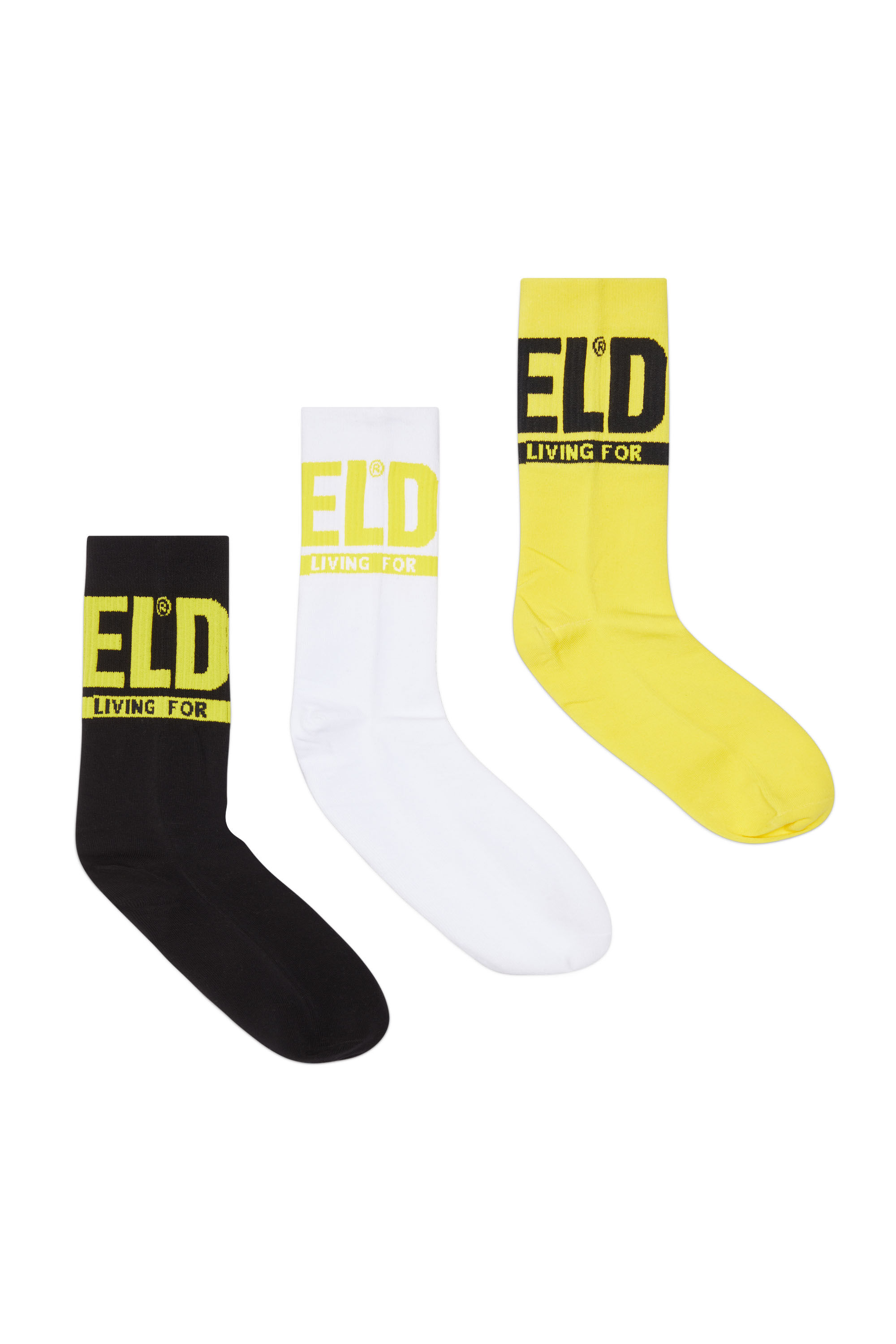 Diesel - SKM-RAY-THREEPACK, Jaune/Blanc - Image 1
