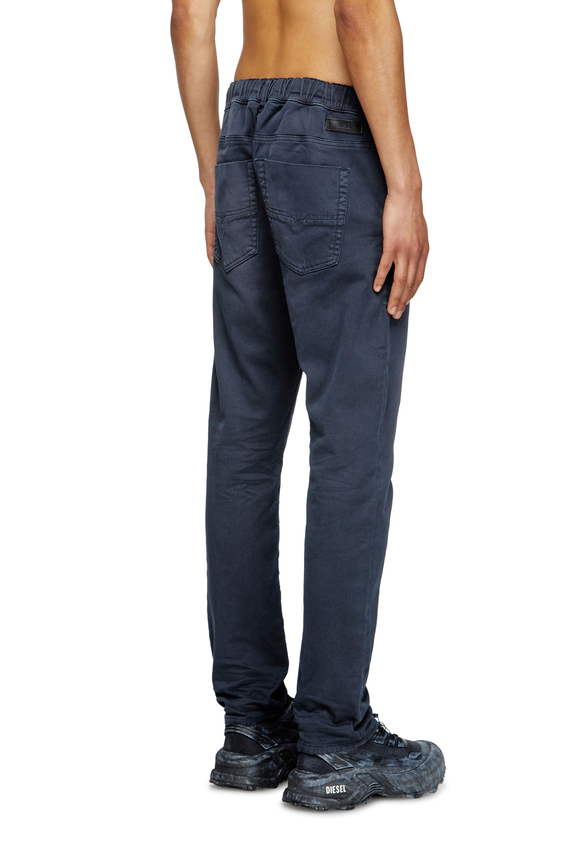 Diesel - Herren Regular 2030 D-Krooley Joggjeans® 0670M, Dunkelblau - 4