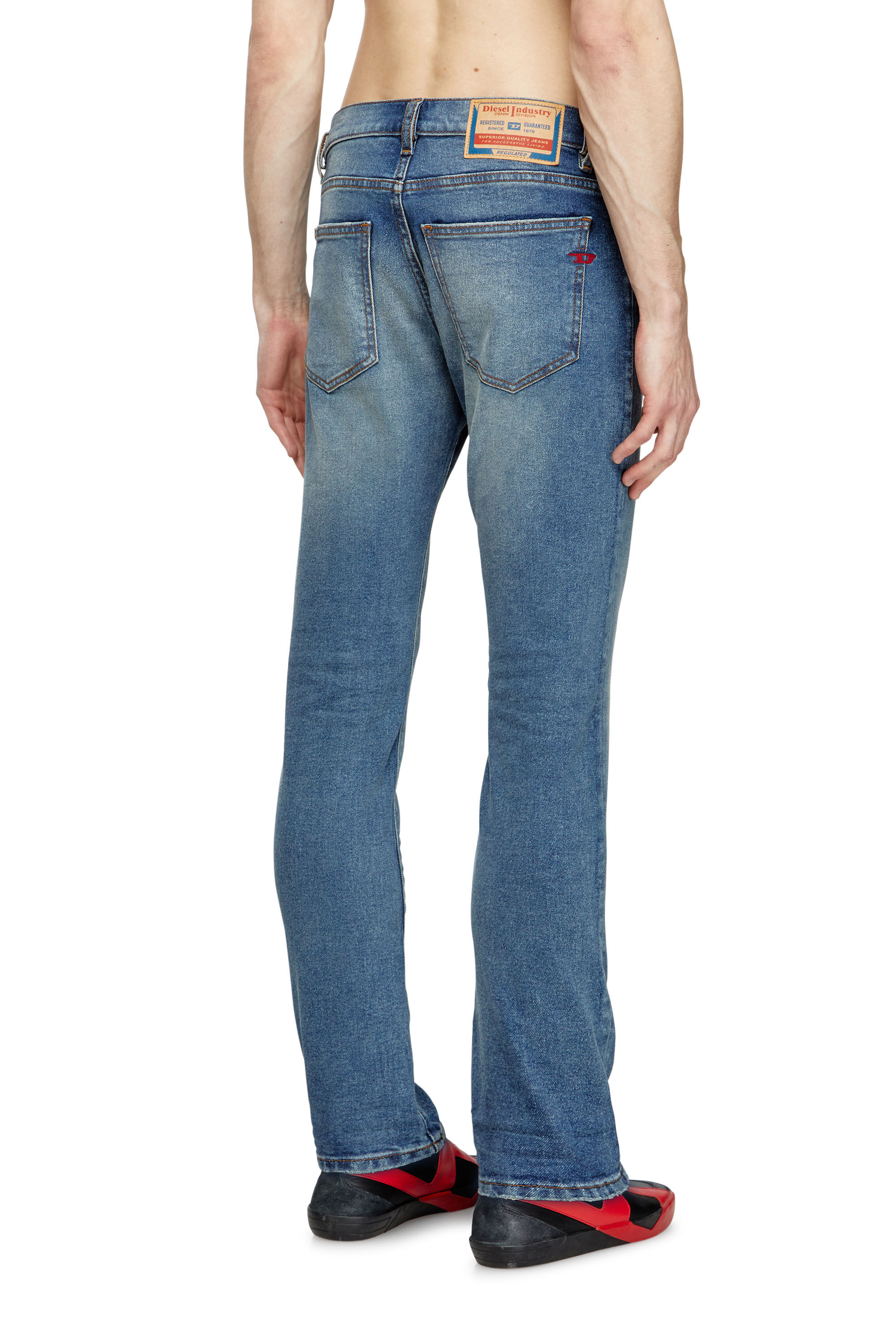 Diesel - Slim Jeans 2019 D-Strukt 0DBEF Uomo, Blu medio - Image 4