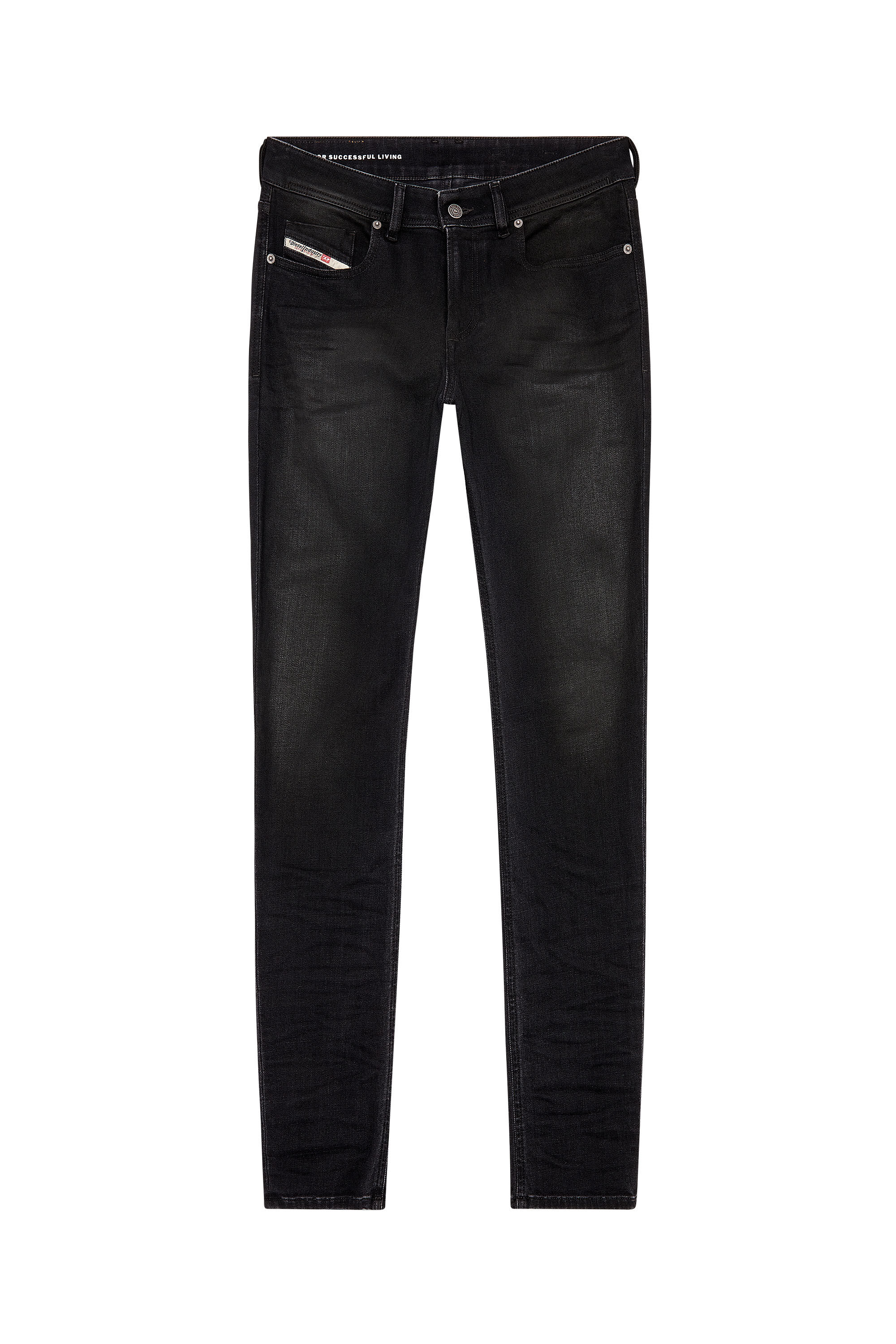 Diesel - Homme Skinny Jeans 1979 Sleenker 09H94, Noir/Gris foncé - Image 2
