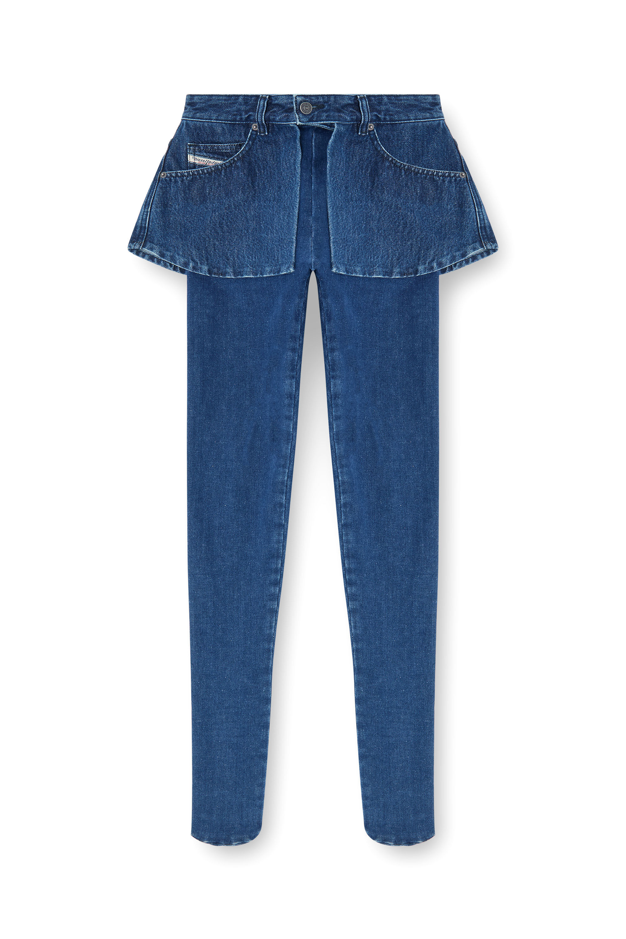Diesel - Skinny Jeans D-Spika 09R31 Donna, Blu Scuro - Image 7
