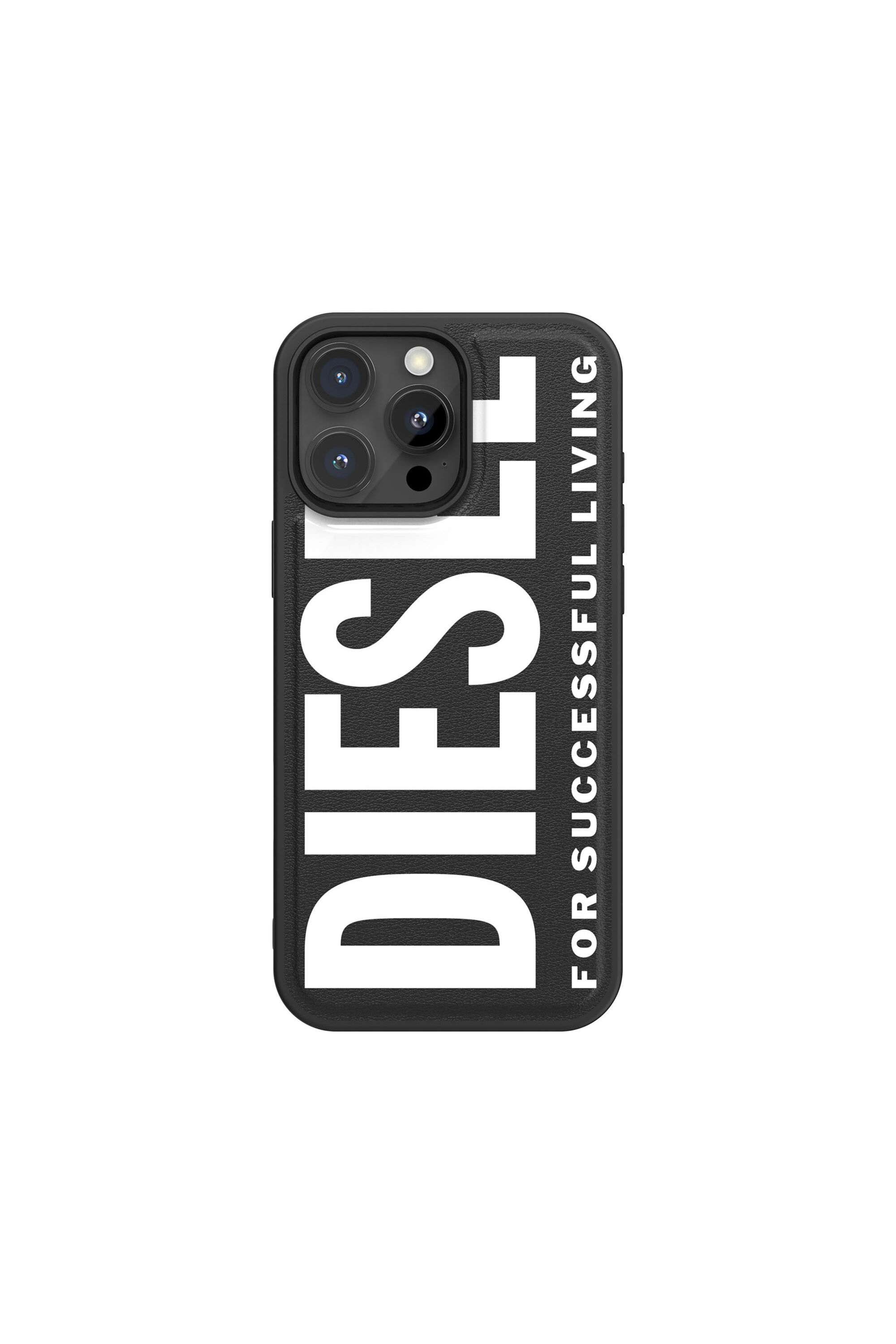 Diesel - 60130 MOULDED CASE, Cover sagomata con Magsafe per iP 16 Pro Max Unisex in Nero - 3