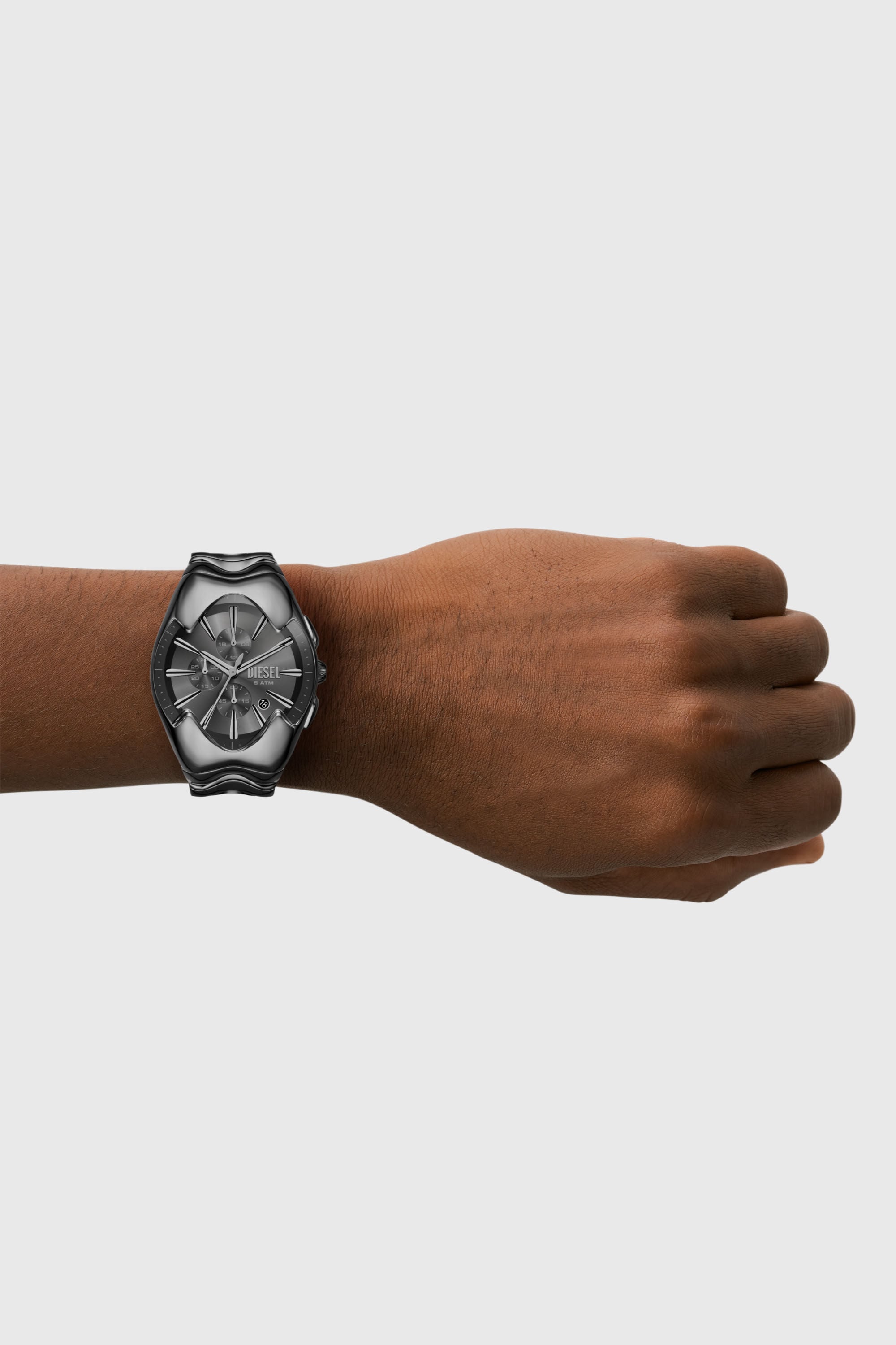 Diesel - DZ4682, Montre Mercurial en acier inoxydable Homme in Gris - 4