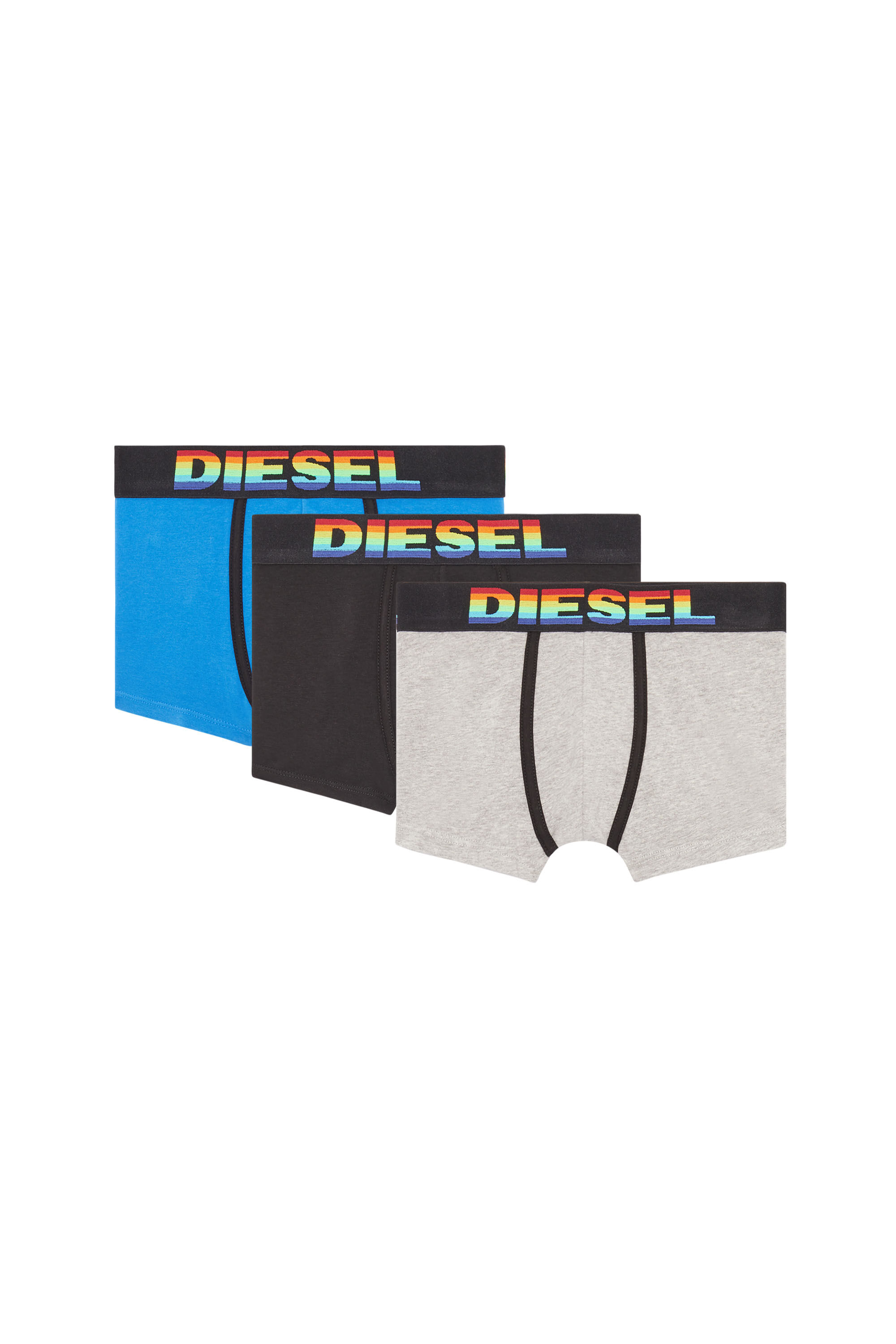 Diesel - UM-UCLASTHREEPACK-COL, Noir/Bleu - Image 1