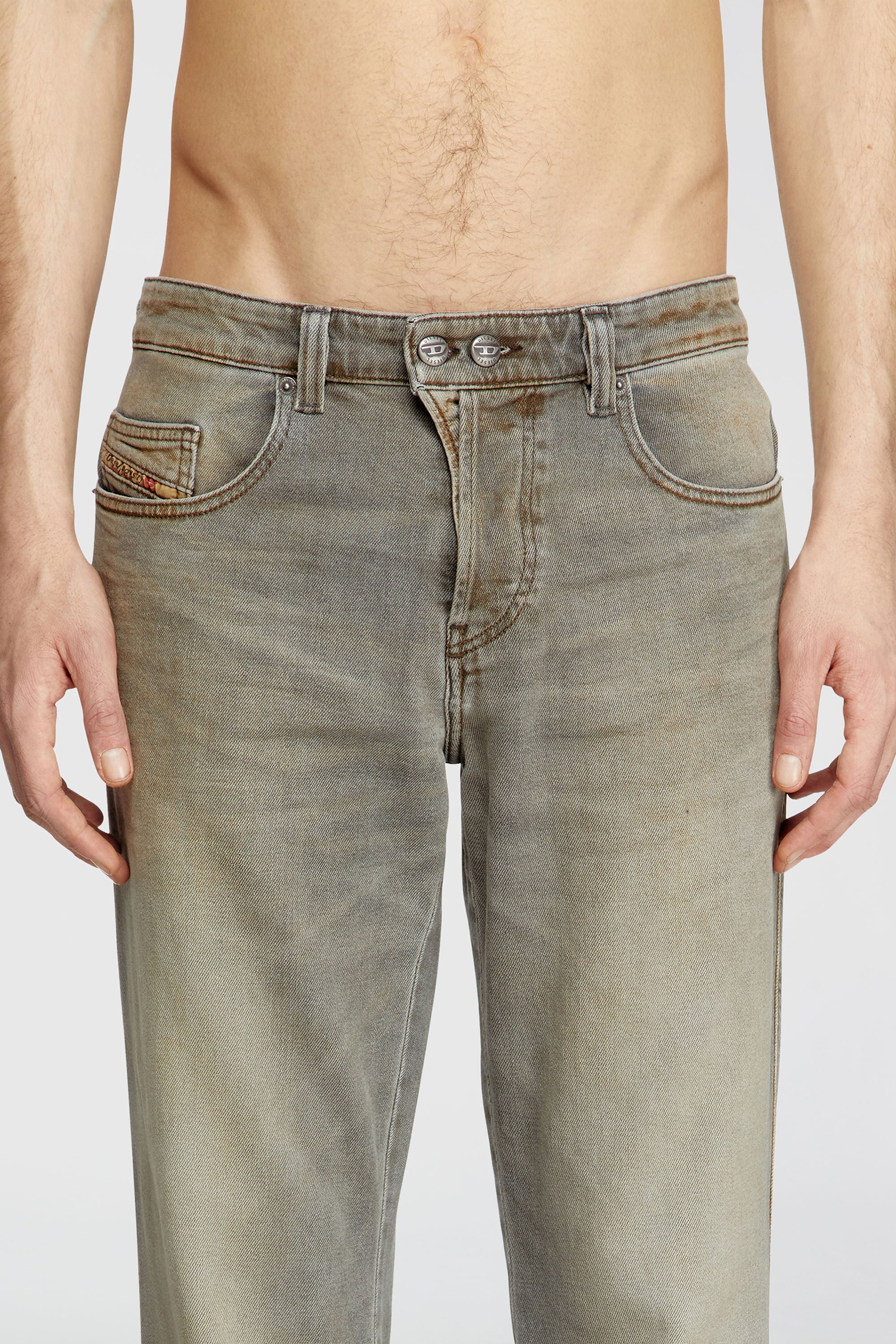 Diesel - Herren Bootcut Jeans 1998 D-Buck 09L37, Hellgrau - 5