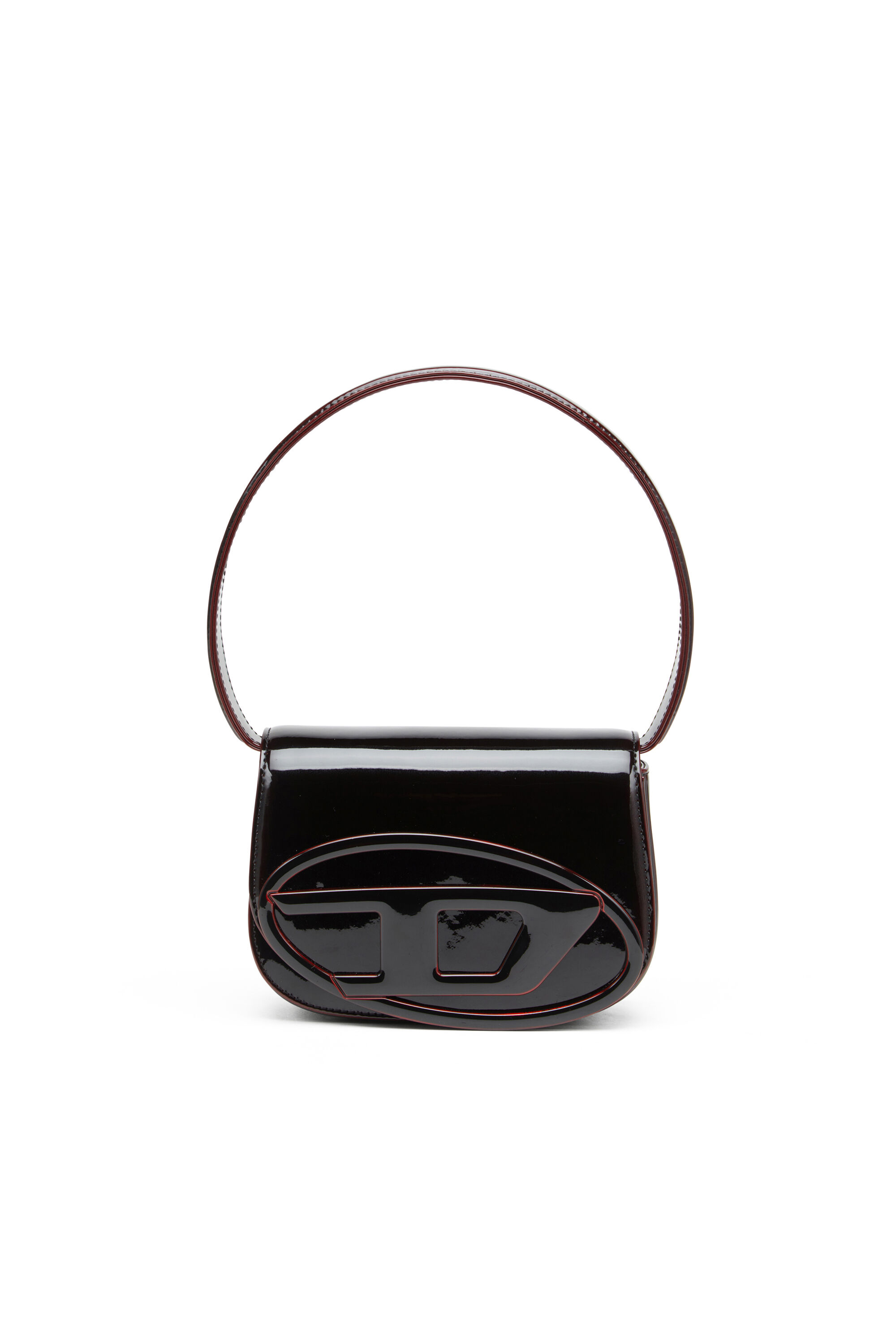 Diesel - 1DR, Damen 1DR-Ikonische 1DR-Tasche aus flüssigem PU in Burgunderrot - 6