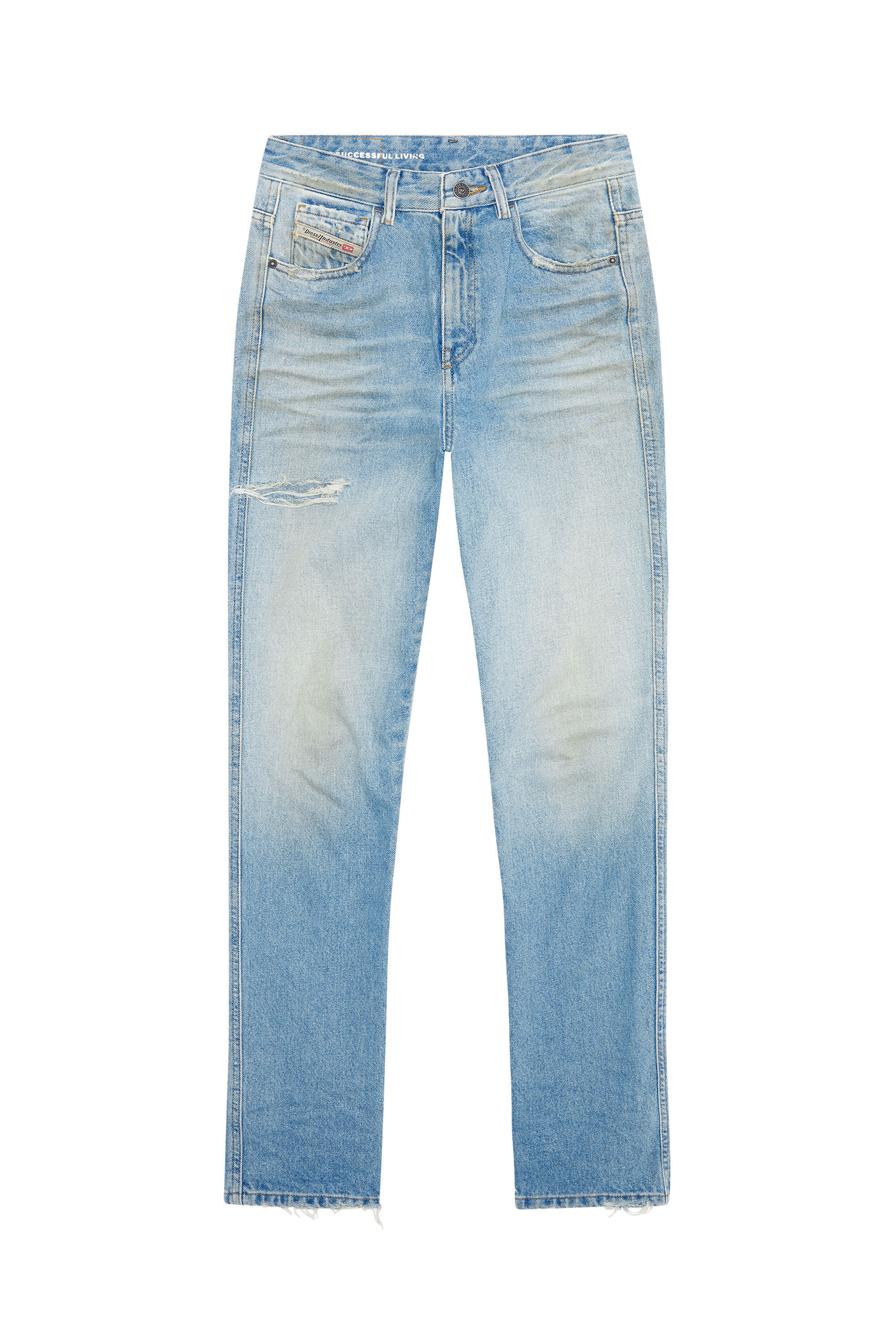 Diesel - Straight Jeans 1994 09F15, Bleu Clair - Image 2