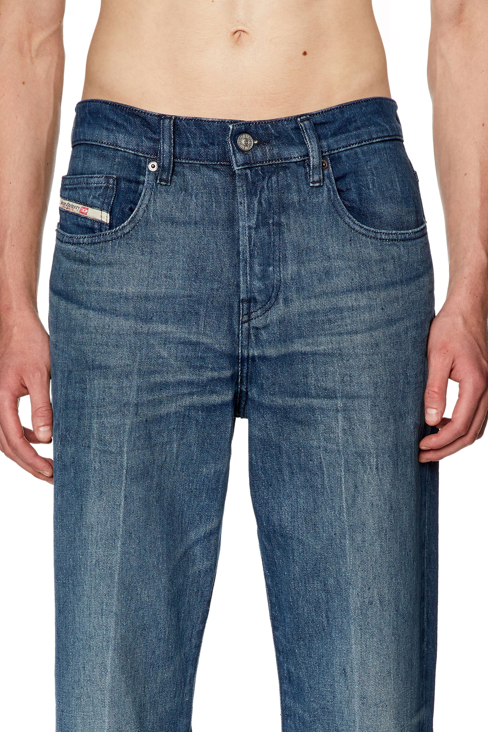 Diesel - Straight Jeans 2020 D-Viker 0ENAM, Blu medio - Image 5