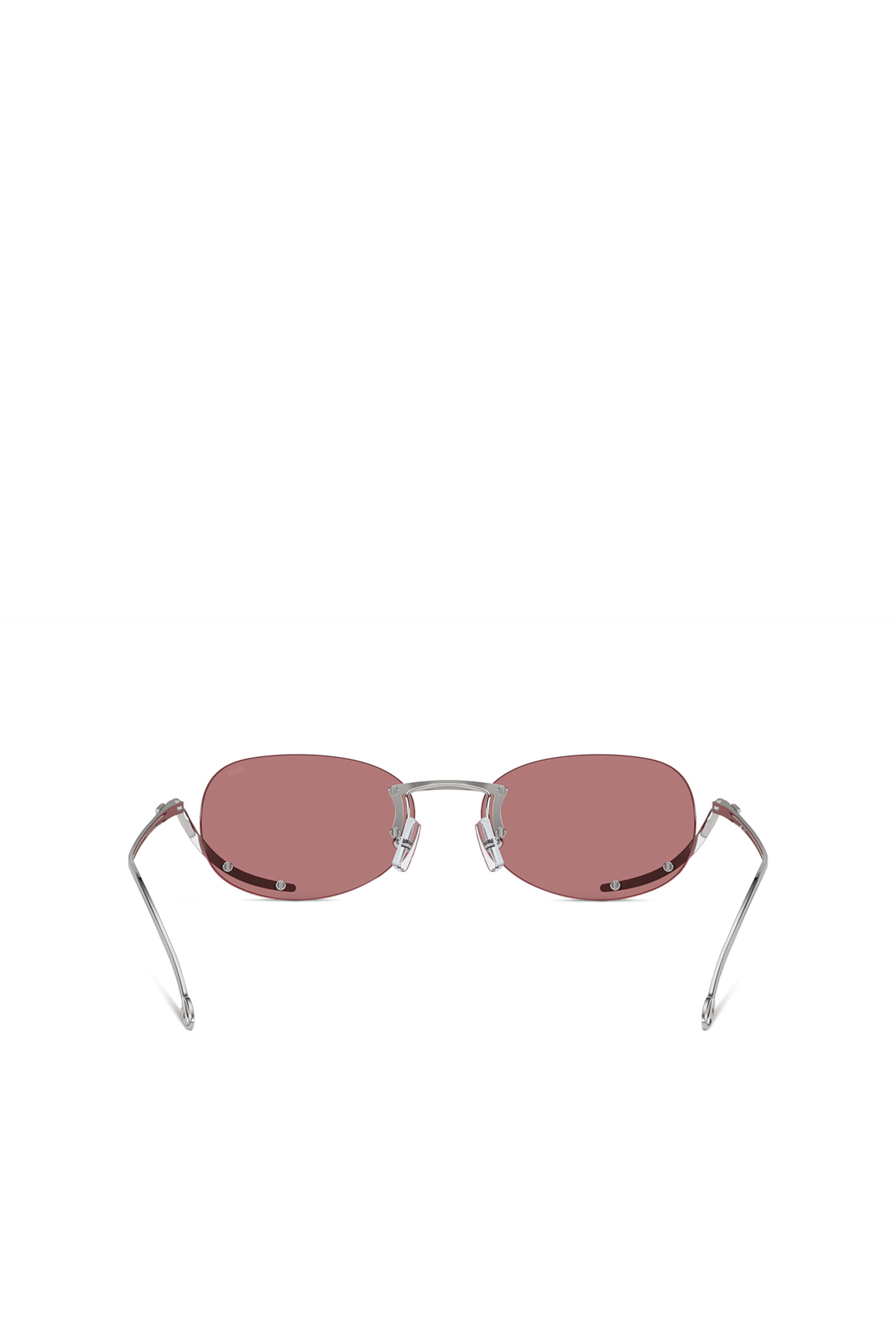 Diesel - 0DL1004, Unisex Ovaler Modell Brille in Rosa - 3