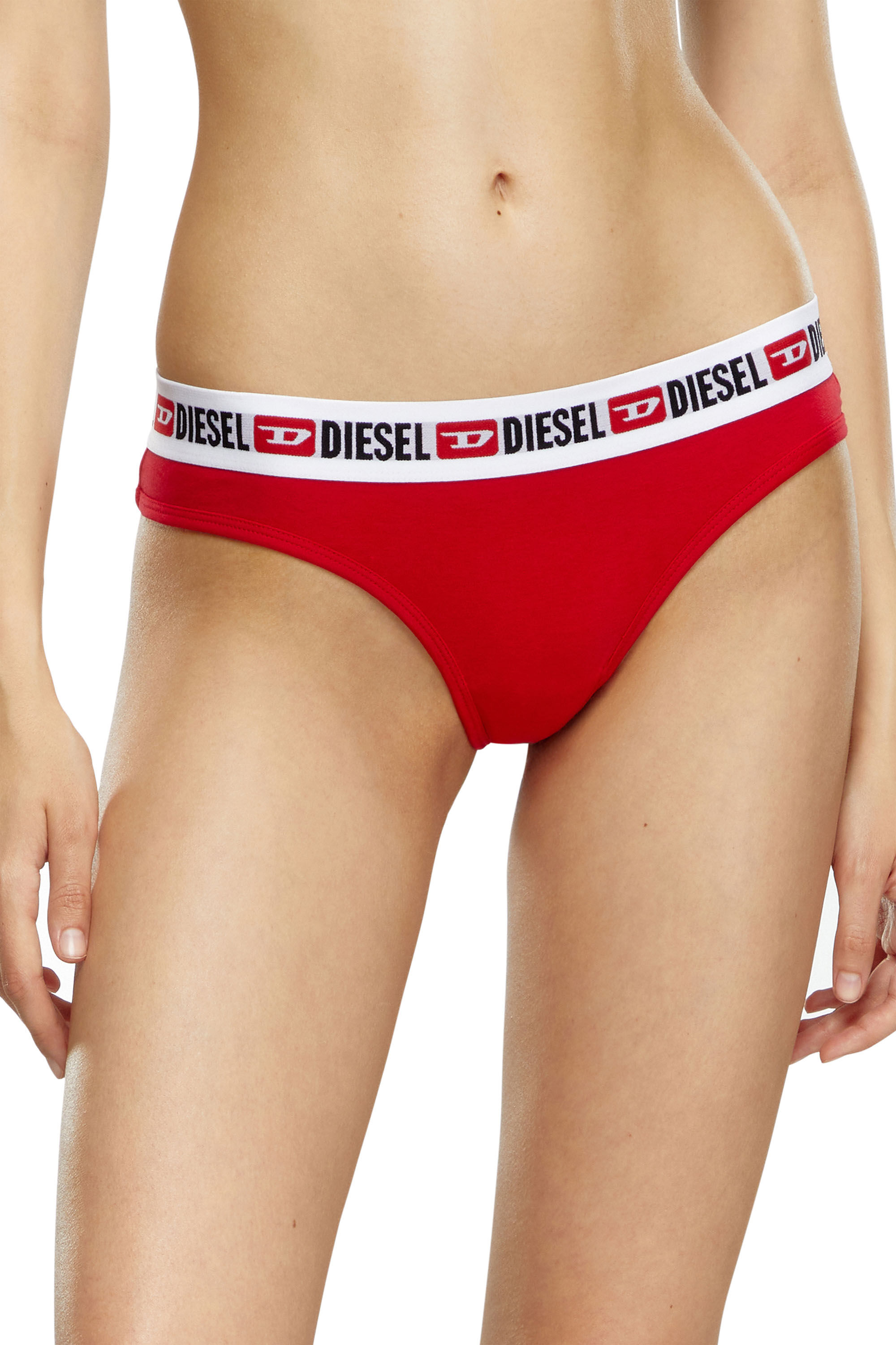 Diesel - UFST-STARS-THREEPACK, Woman Three-pack of Denim Division thongs in Multicolor - Image 3