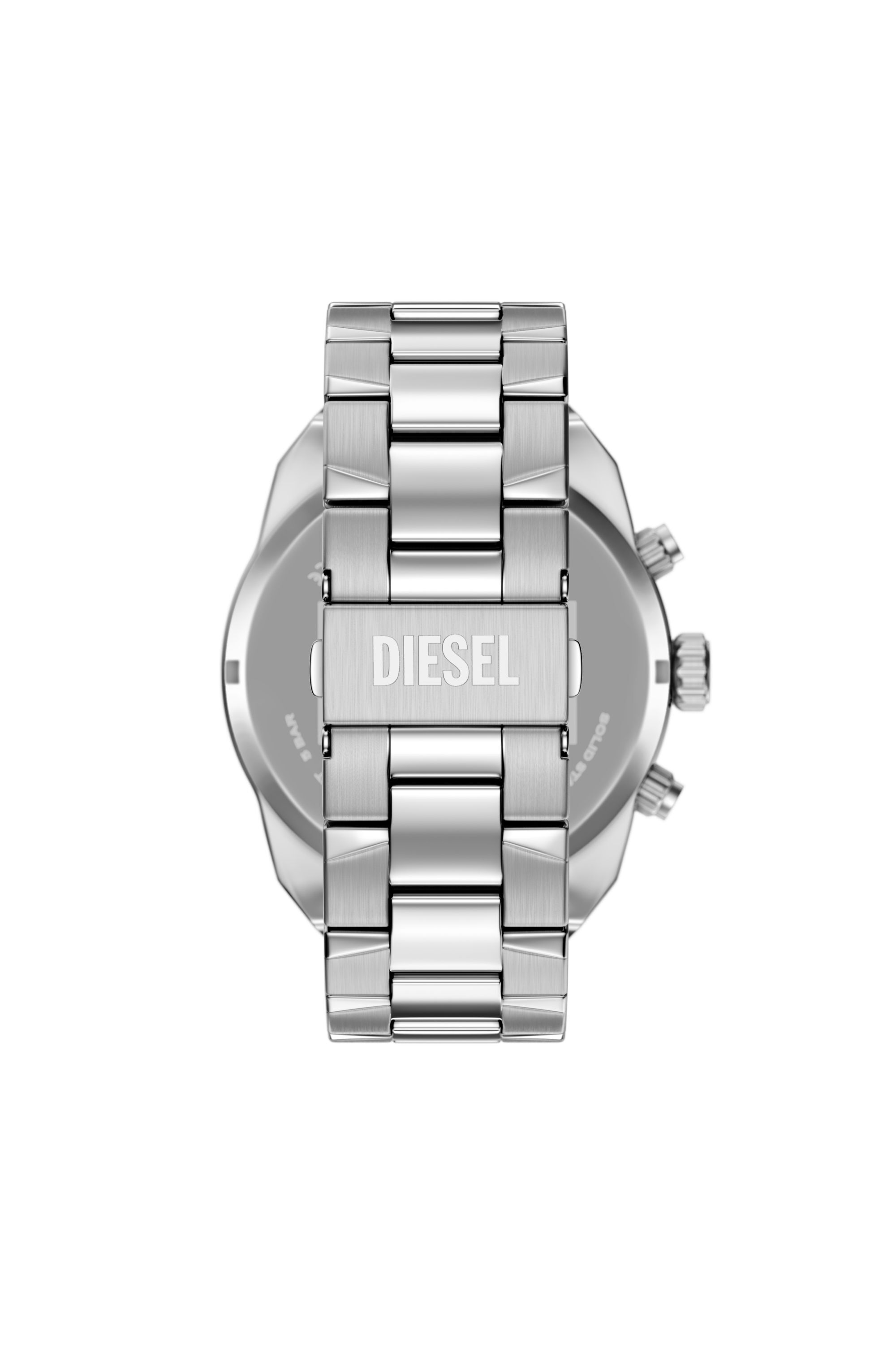 Diesel - DZ4709 WATCH, Montre Spiked en acier inoxydable Homme in Gris argent&eacute; - 2