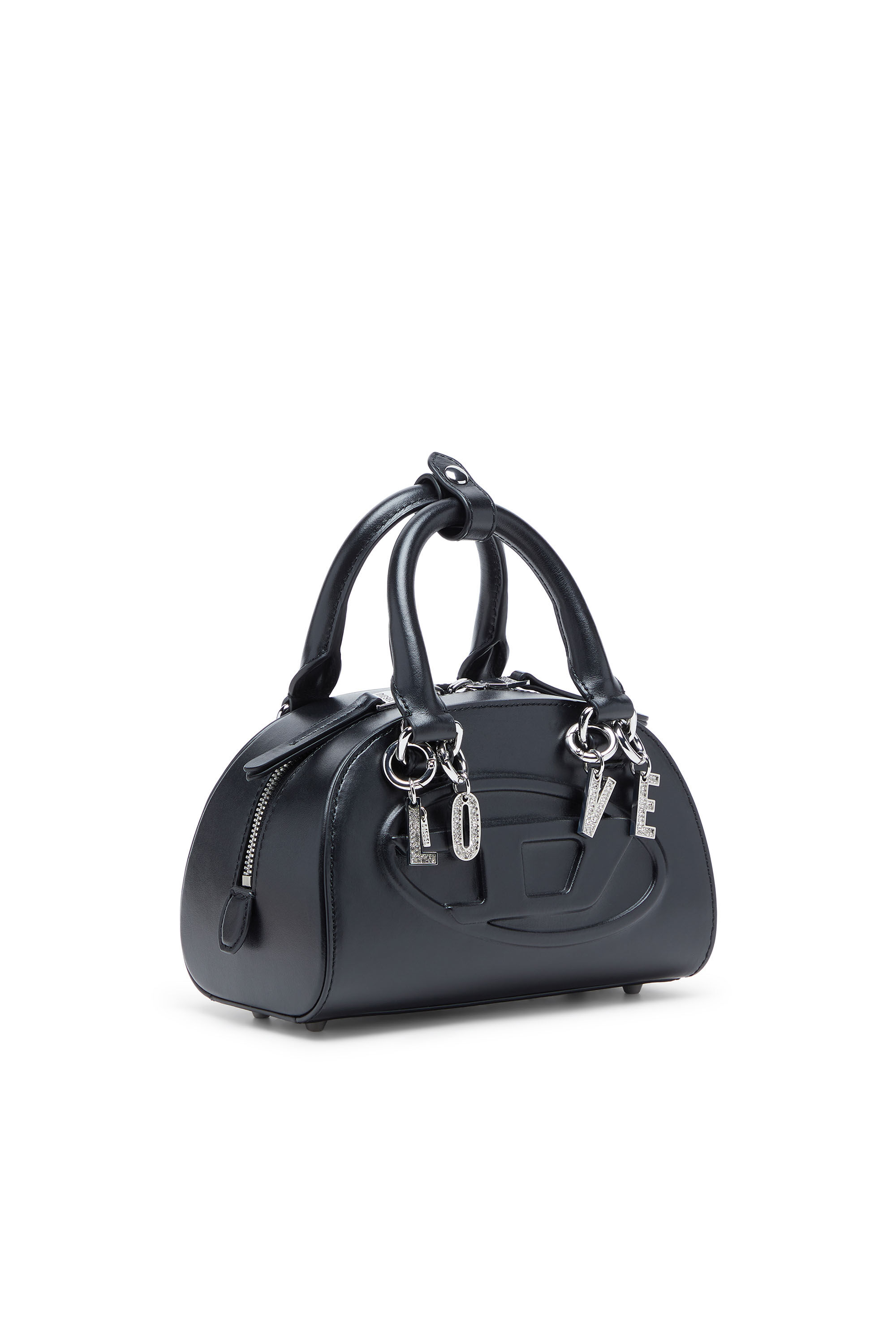 Diesel - CHARM-LOVE, Charms in metallo con lettering LOVE Donna in Argento - 3