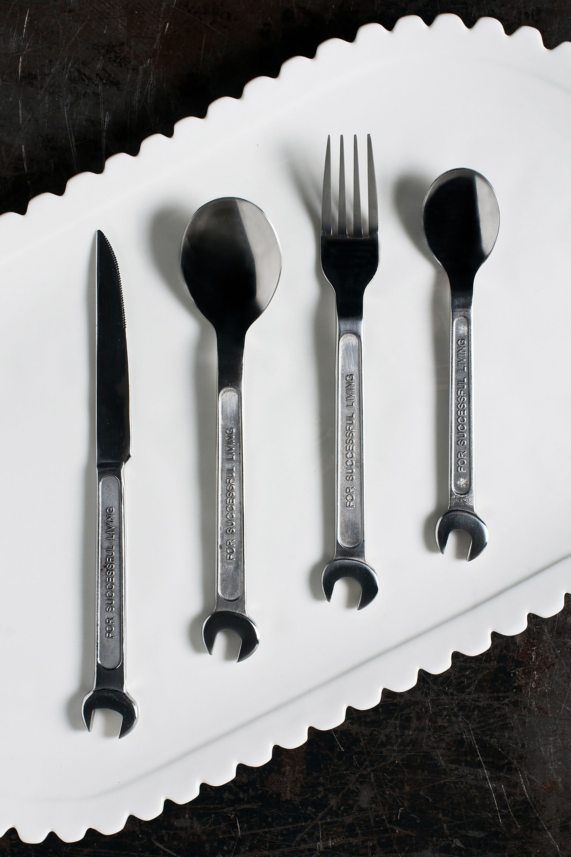 Diesel - 10957 DIY COLLECTION, Cuillère à soupe Mixte in Gris argenté - 2