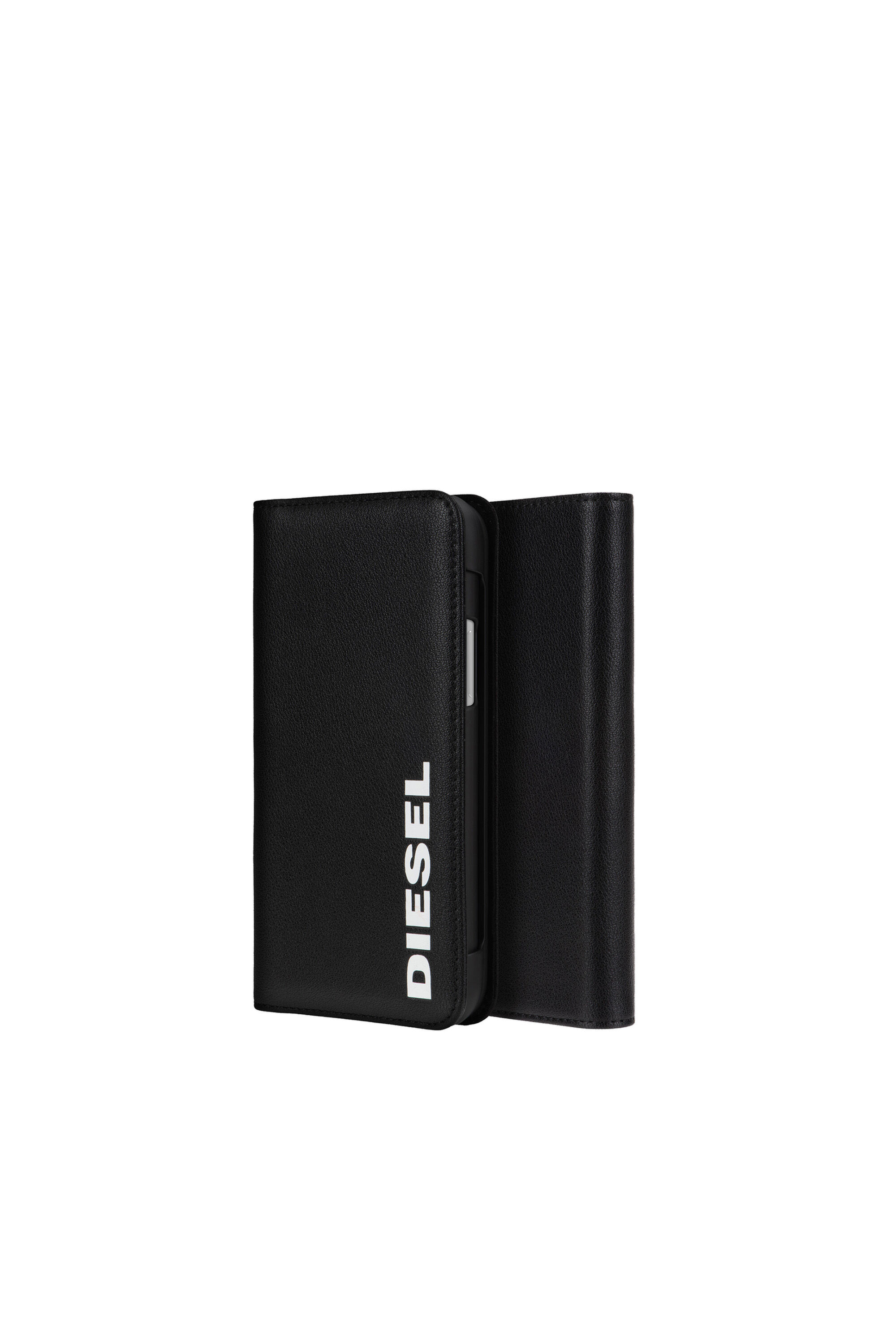 Diesel - DIPH-037-BKLVL, Unisex Zweiteiliges Diesel-Klappcover für das iPhone 11 Pro in Schwarz - 1