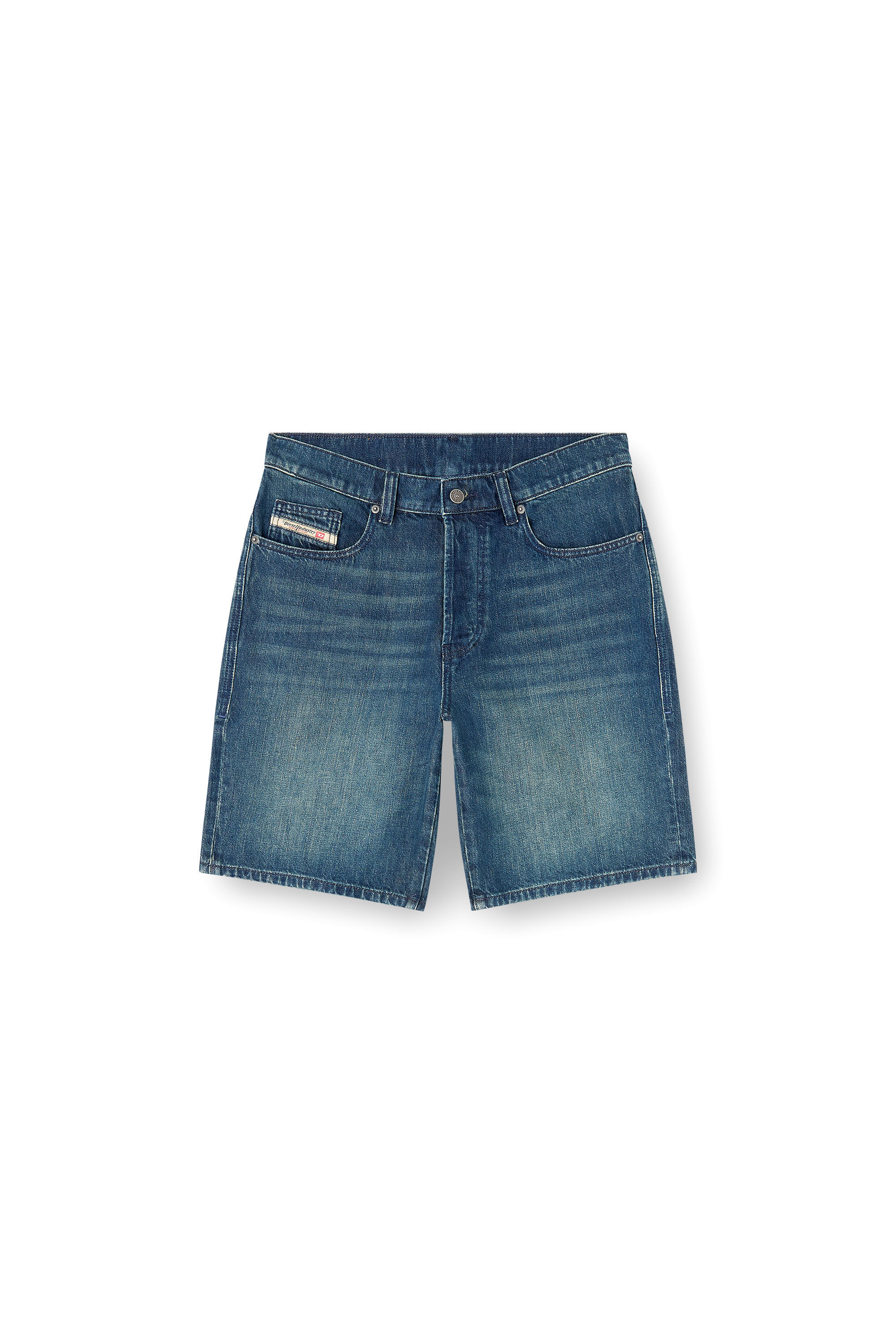 Diesel - REGULAR-SHORT, Short en denim au style &eacute;pur&eacute; Homme in Bleu - 2