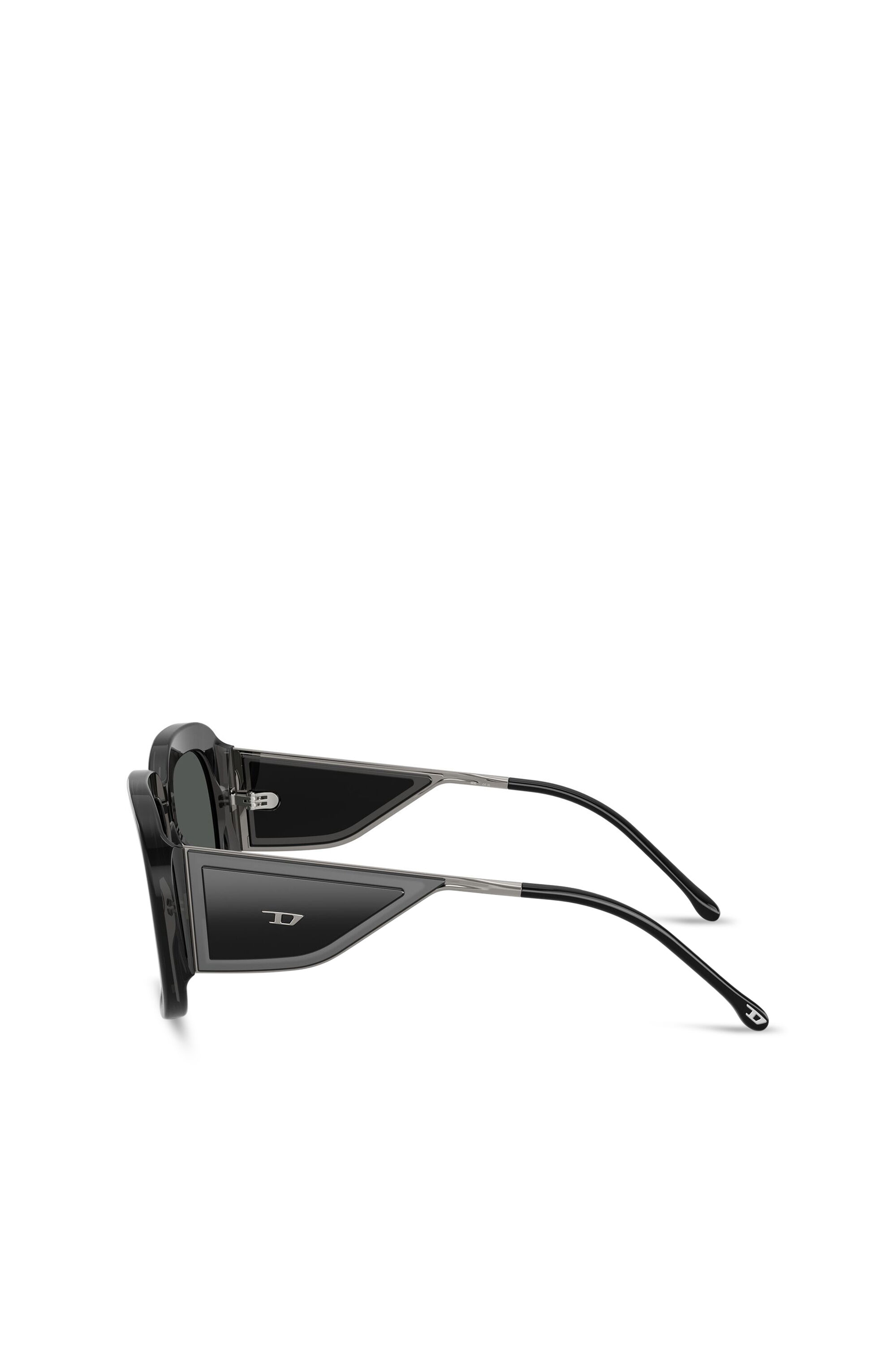 Diesel - 0DL2015U, Lunettes de soleil carr&eacute;es Mixte in Noir - 2