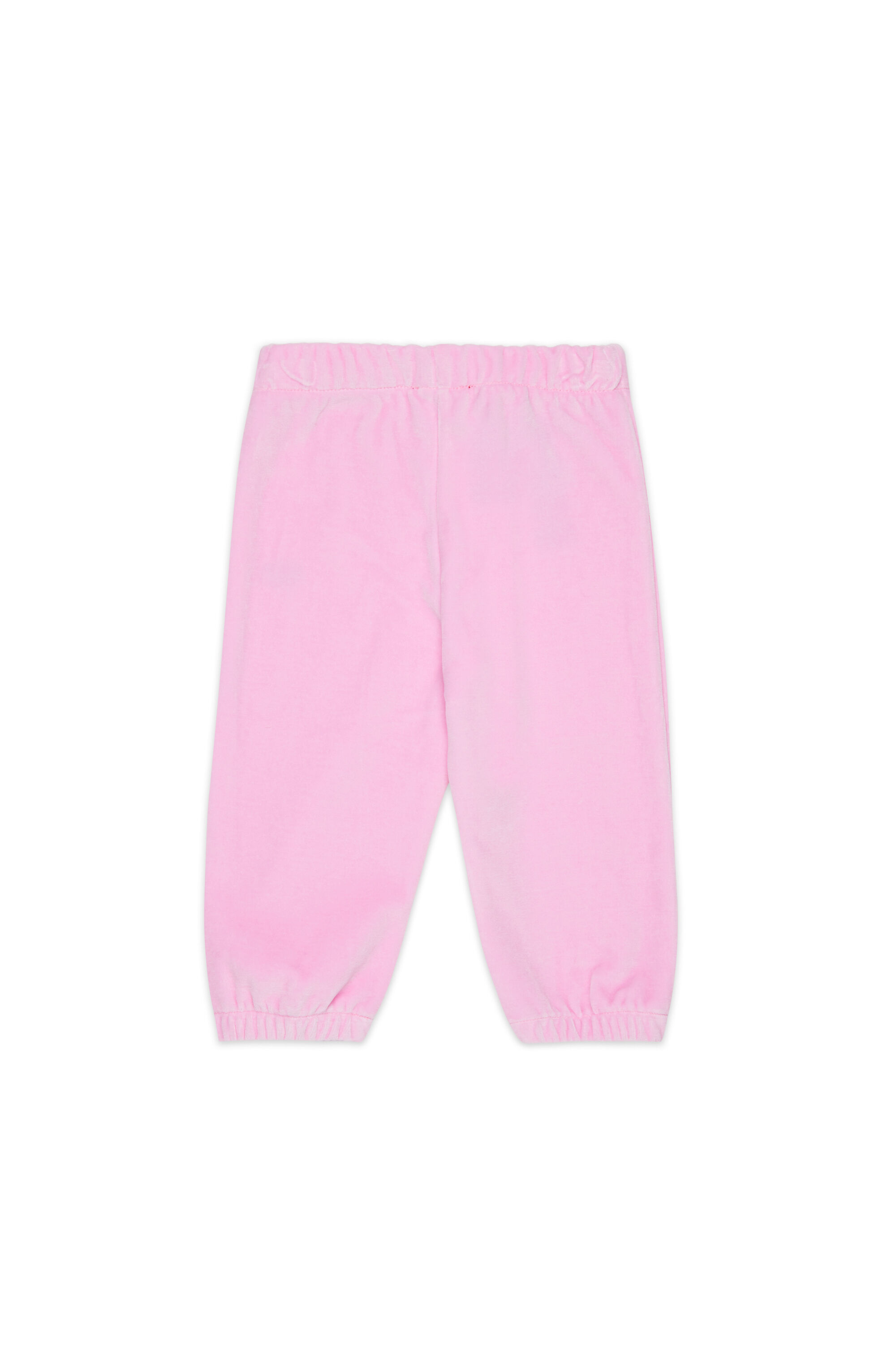 Diesel - PHENIB, Pantalon de surv&ecirc;tement en velours avec broderie Oval D Homme in Rose - 2