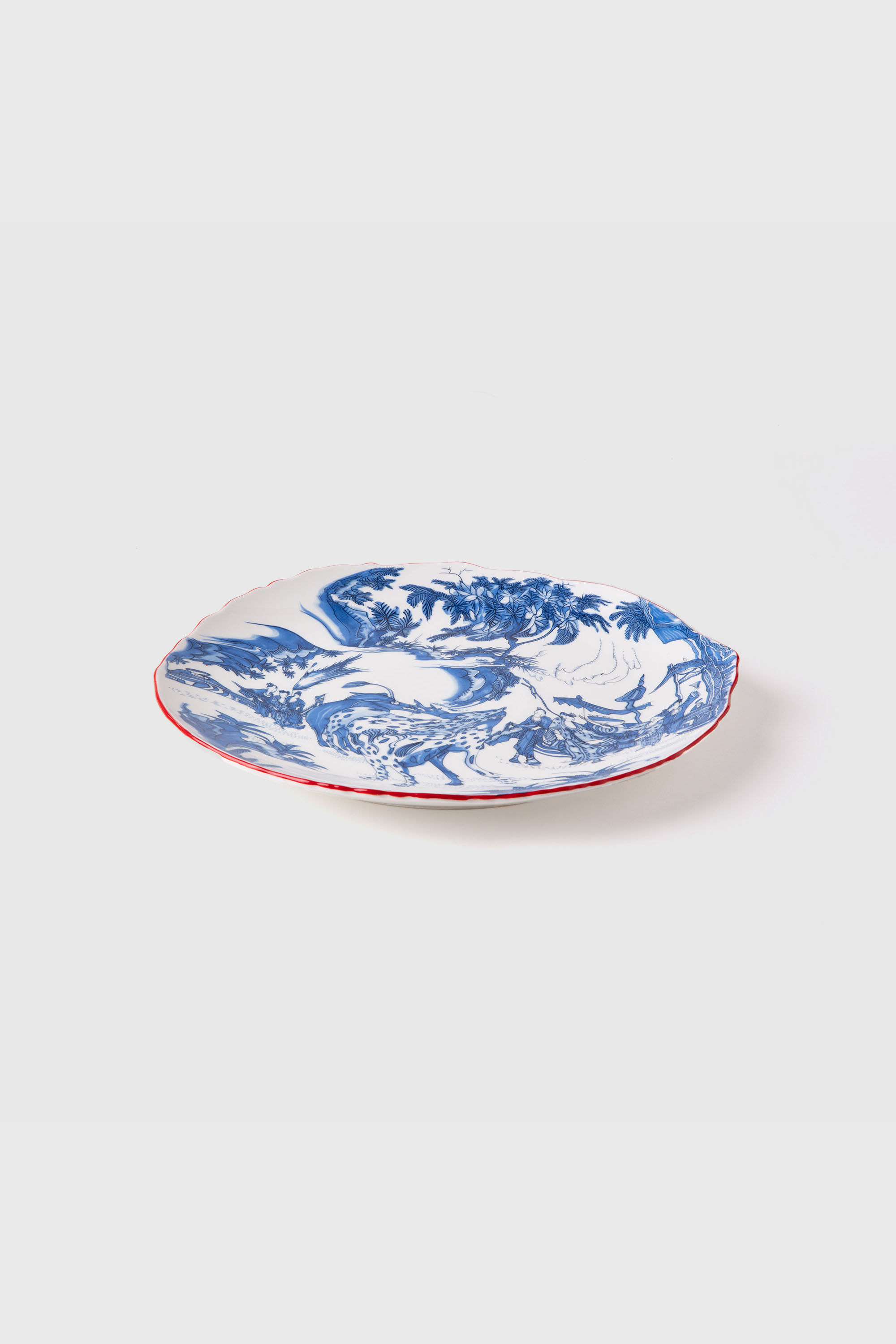 Diesel - 11203 PORCELAIN DINNER PLATE "CLASSIC ON, Piatto piano in porcellana Unisex in Multicolor - 3