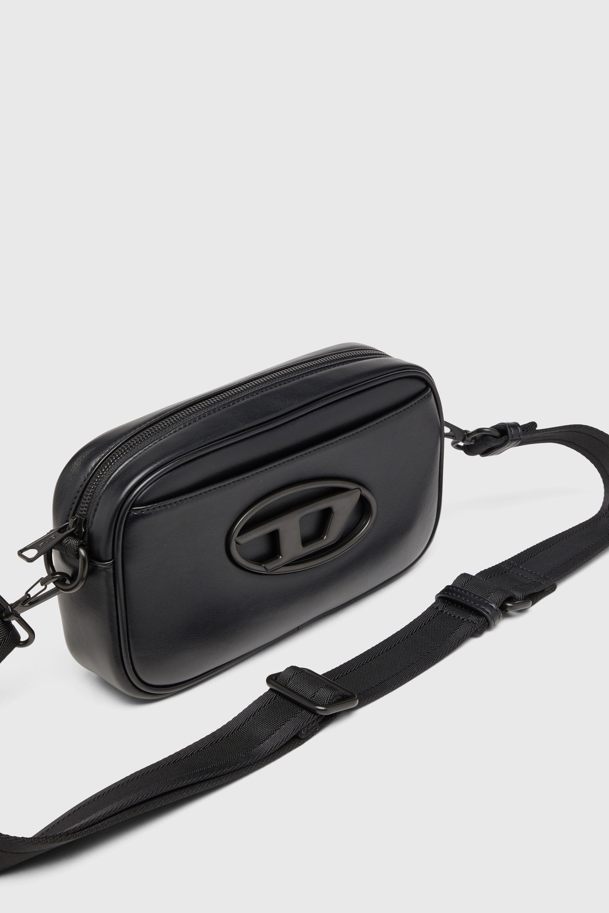 Diesel - HOLI-D CAMERA BAG, Holi-D-Camera bag in neoprene e PU Uomo in Nero - 5